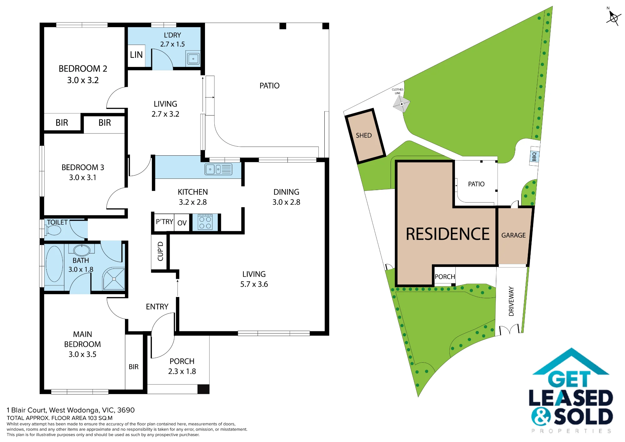 1 Blair Court, West Wodonga, Vic 3690