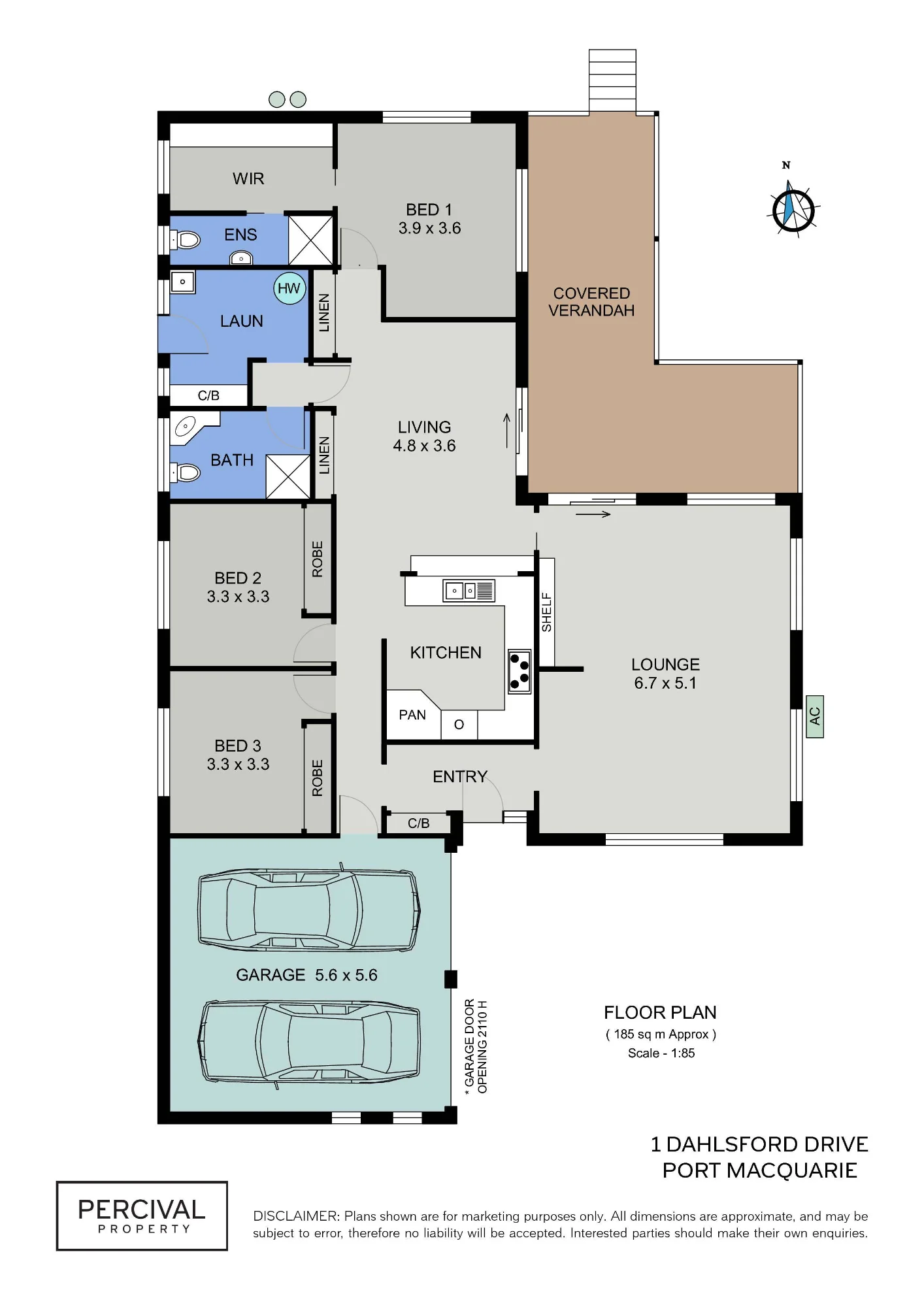 1 Dahlsford Drive, Port Macquarie, NSW 2444