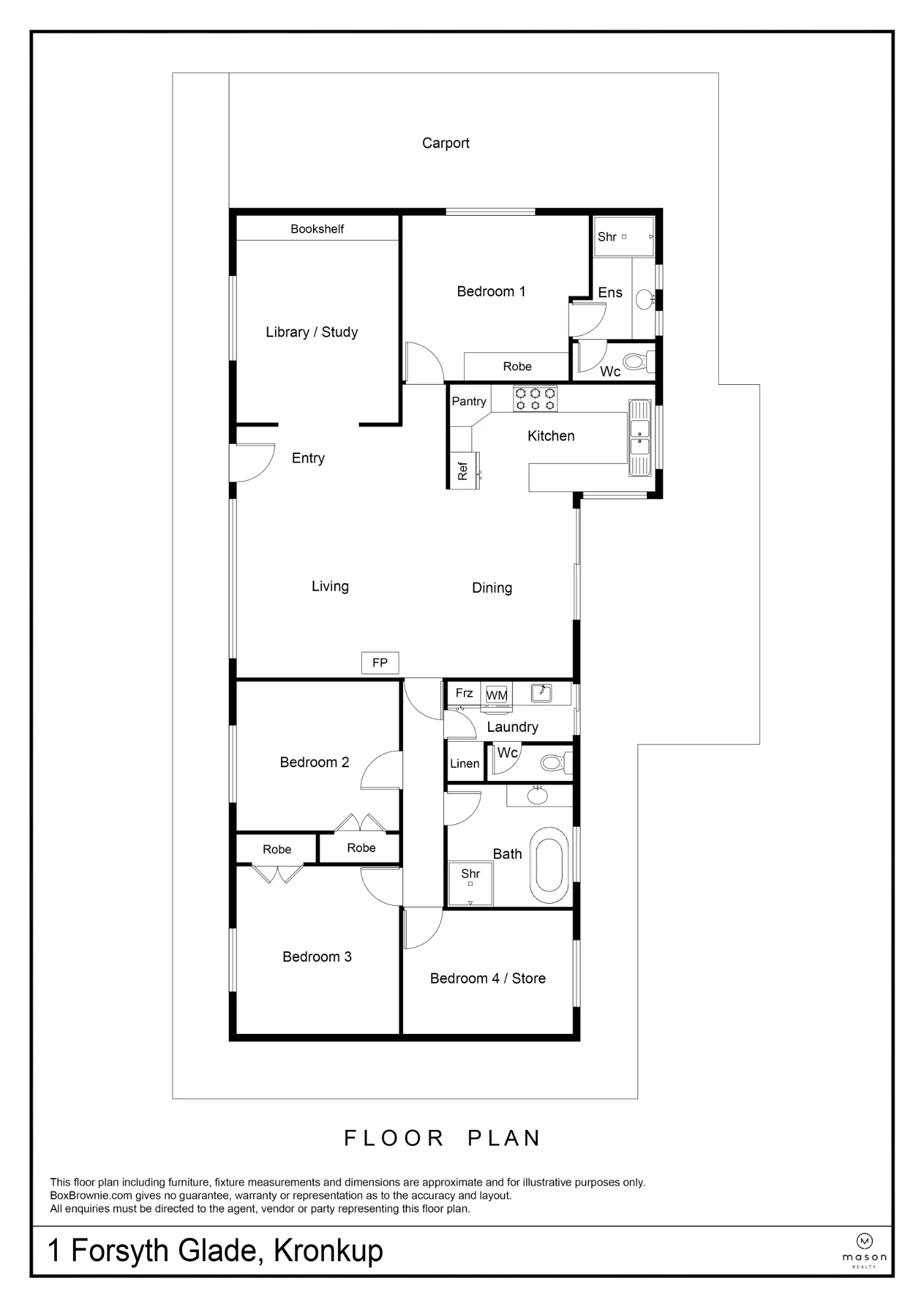1 Forsyth Glade, Kronkup, WA 6330