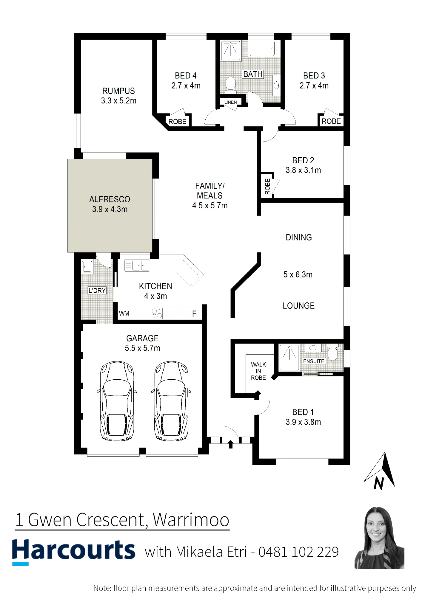 1 Gwen Crescent, Warrimoo, NSW 2774