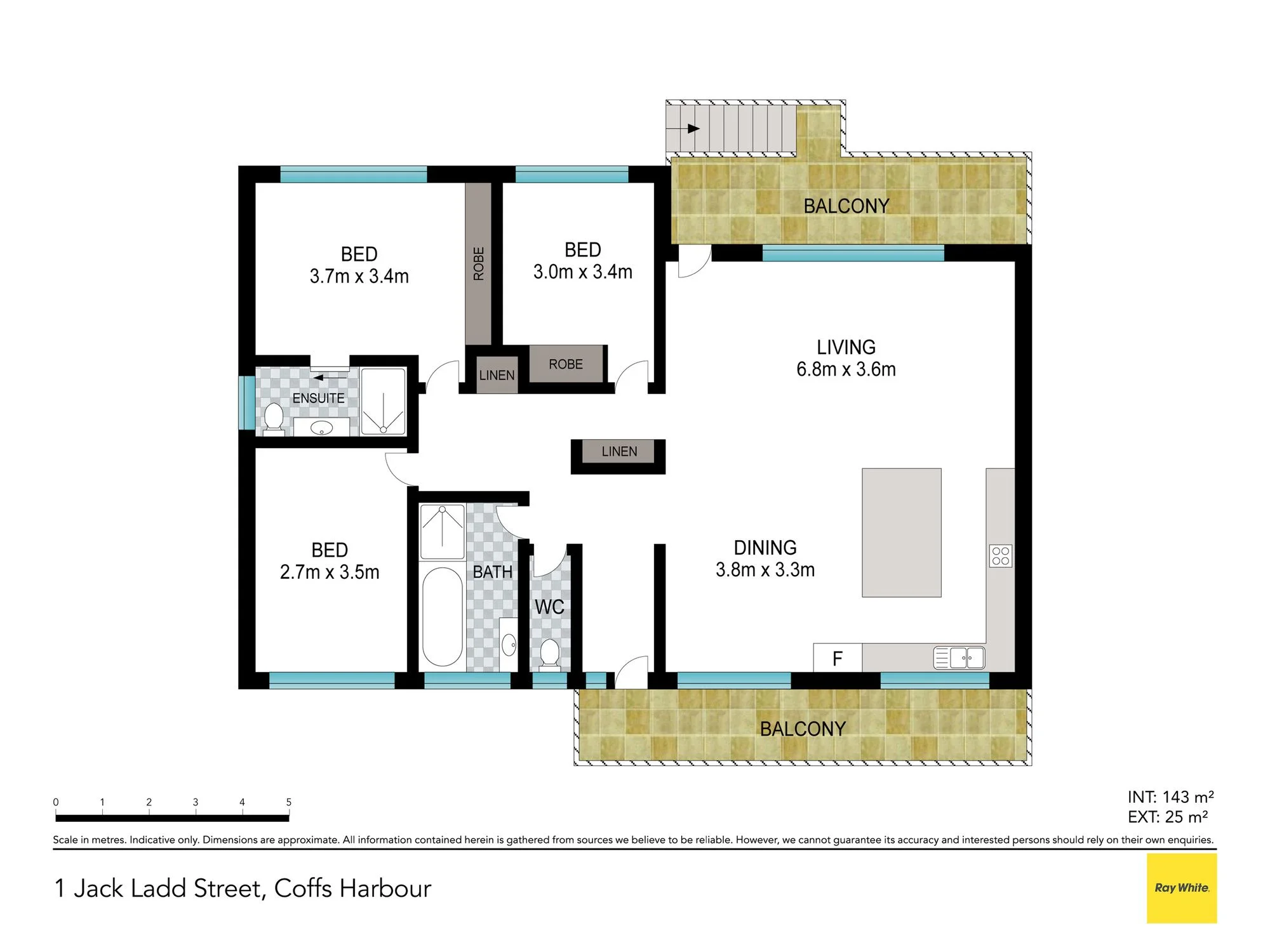 1 Jack Ladd Street, Coffs Harbour NSW 2450