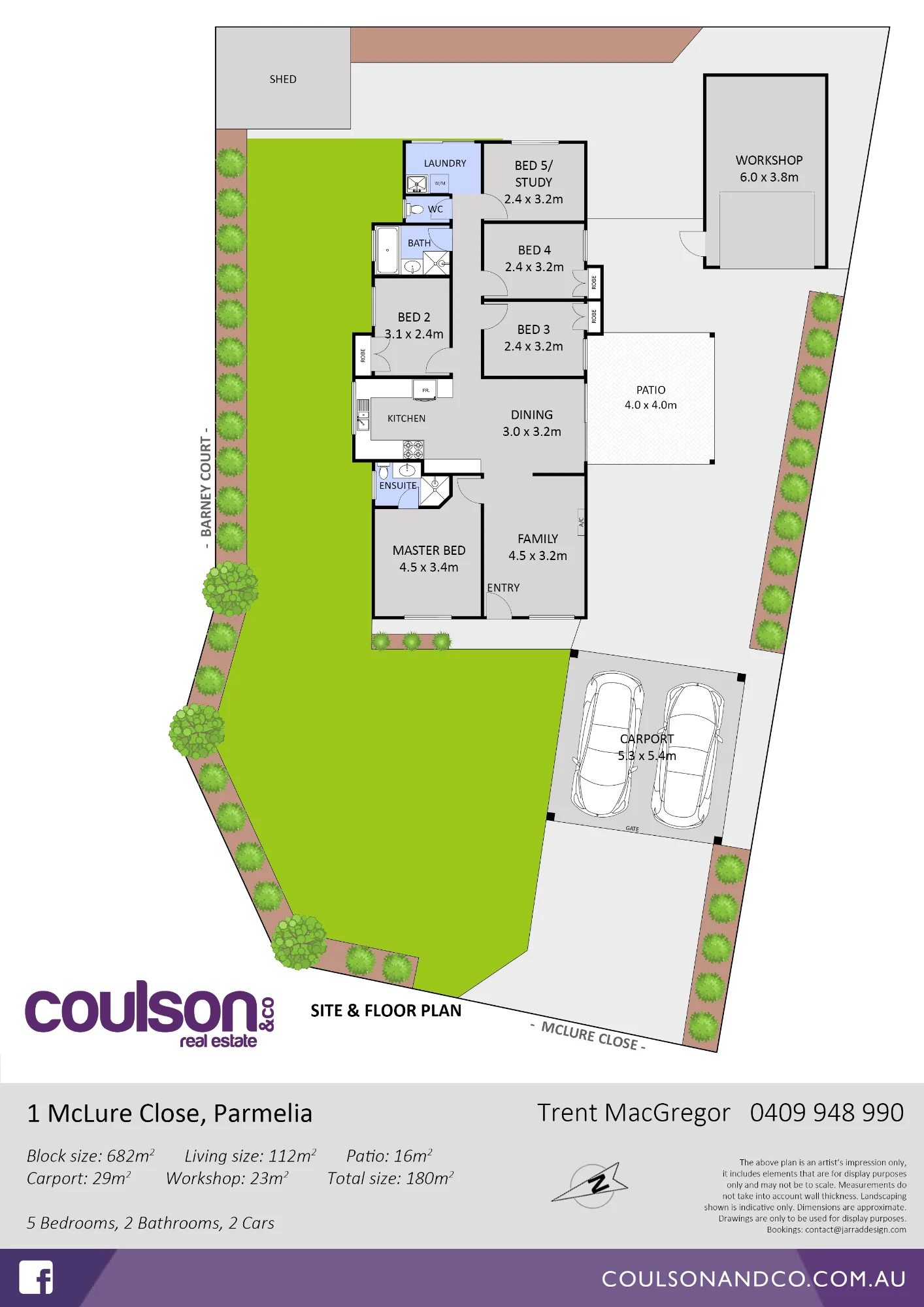 1 Mclure Close, Parmelia, WA 6167