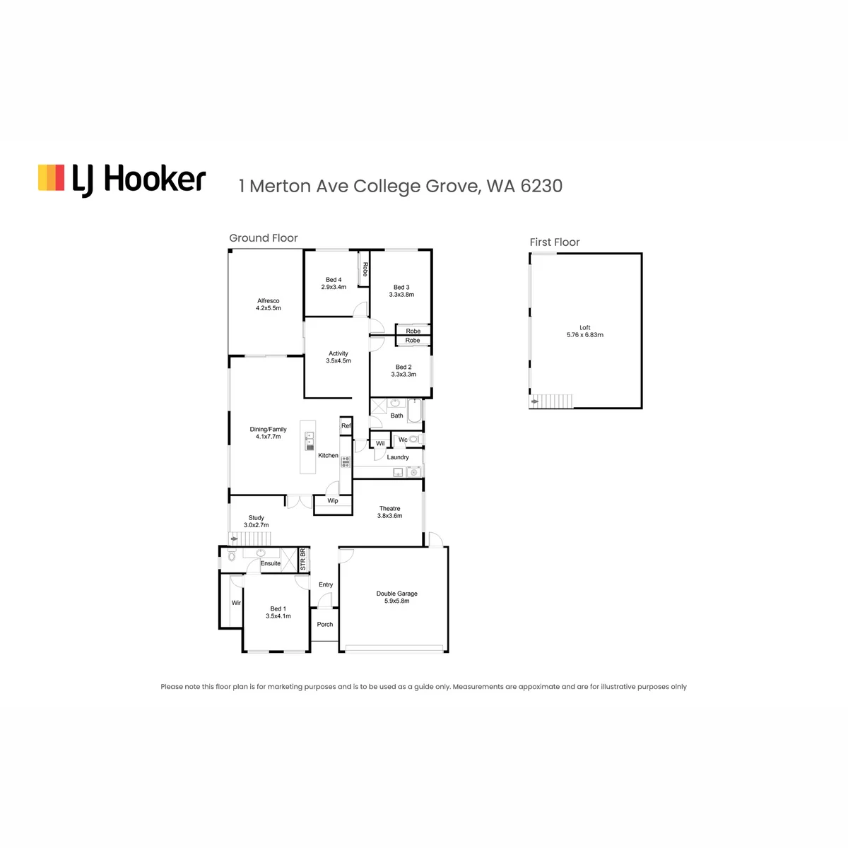 1 Merton Avenue, College Grove, WA 6230