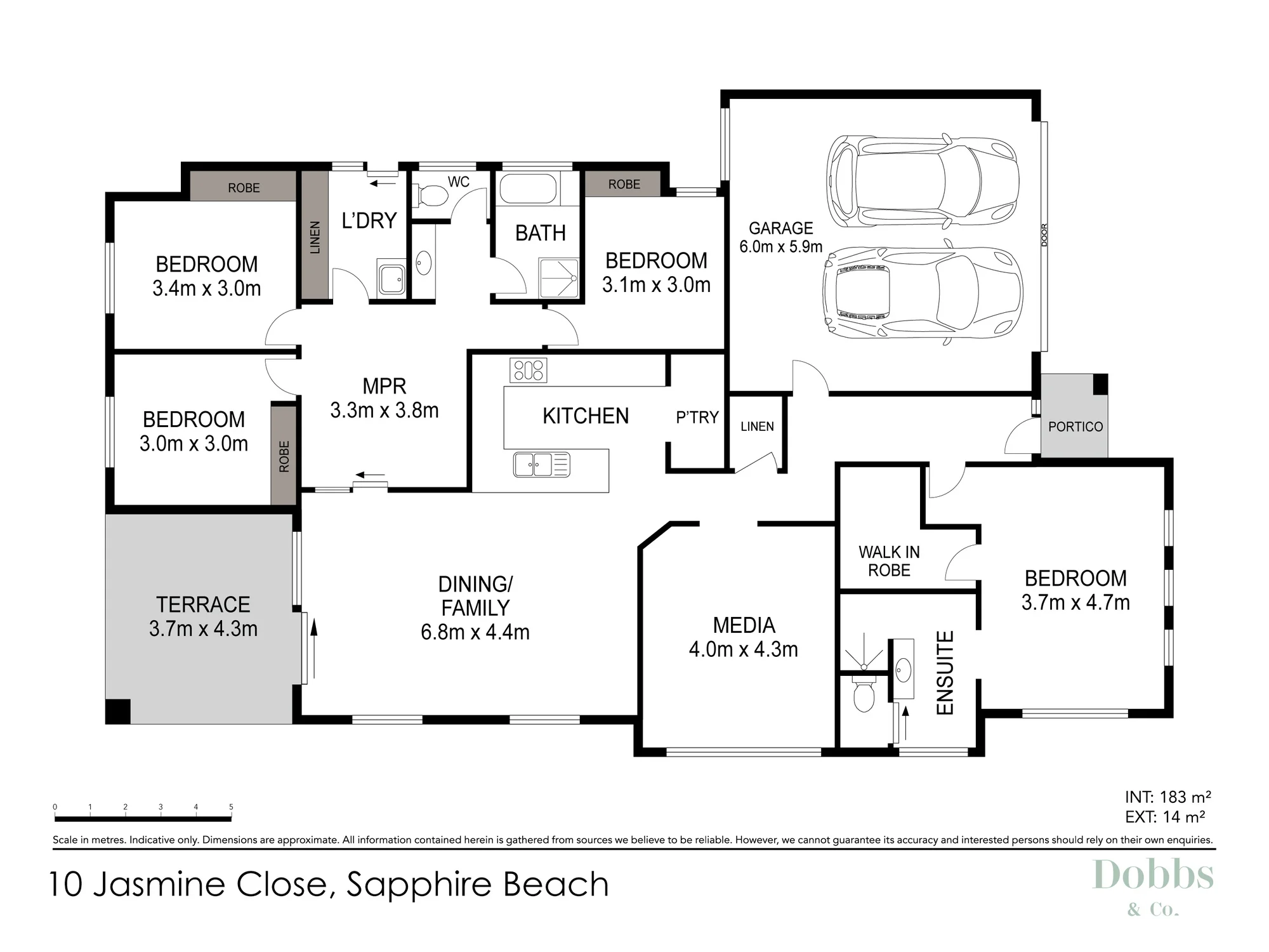 10 Jasmine Close, Sapphire Beach, NSW 2450
