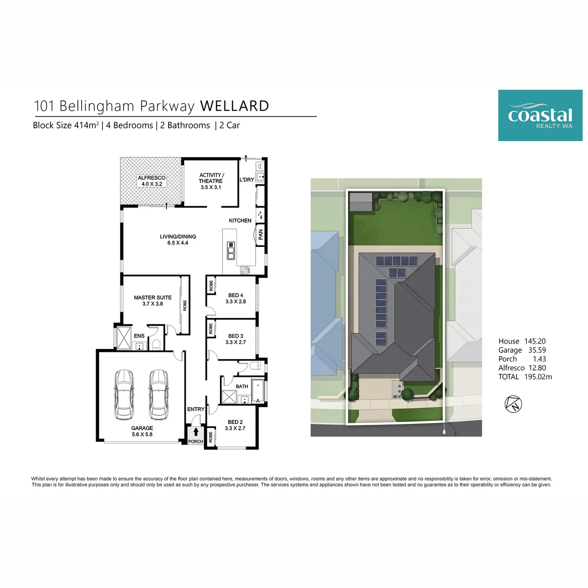 101 Bellingham Parade, Wellard, WA 6170