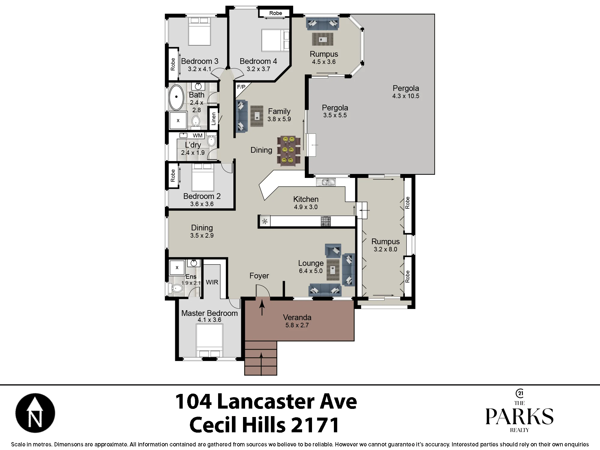 104 Lancaster Avenue, Cecil Hills, NSW 2171