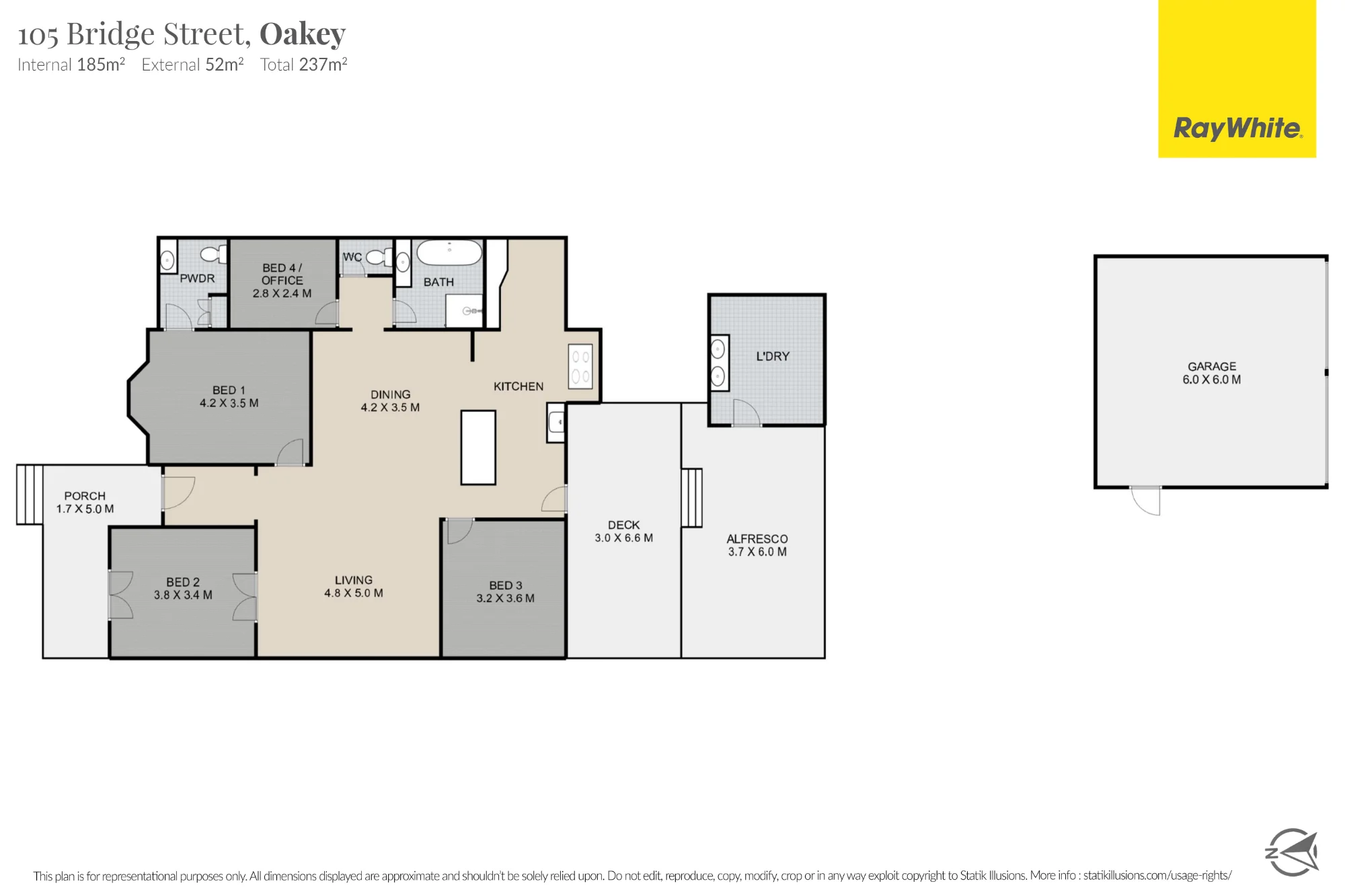 105 Bridge Street, Oakey, Qld 4401