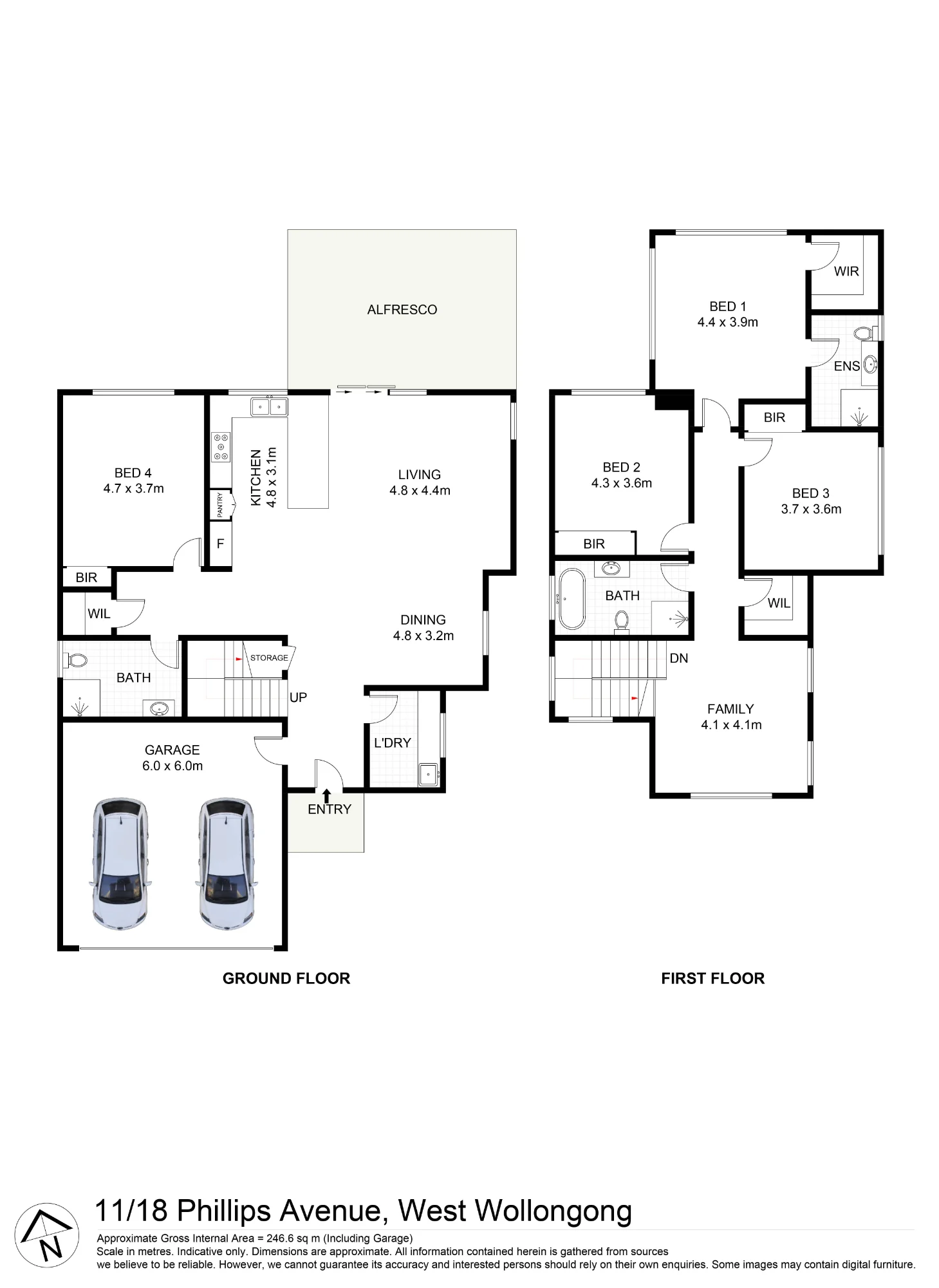 11/18 Phillips Avenue, West Wollongong, NSW 2500