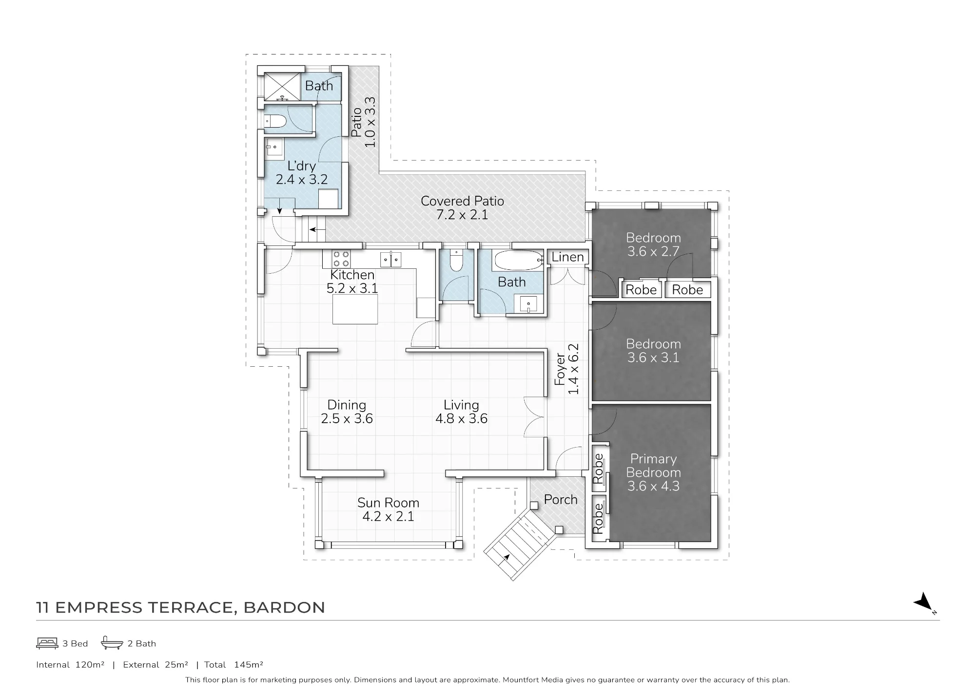 11 Empress Terrace, Bardon QLD 4065