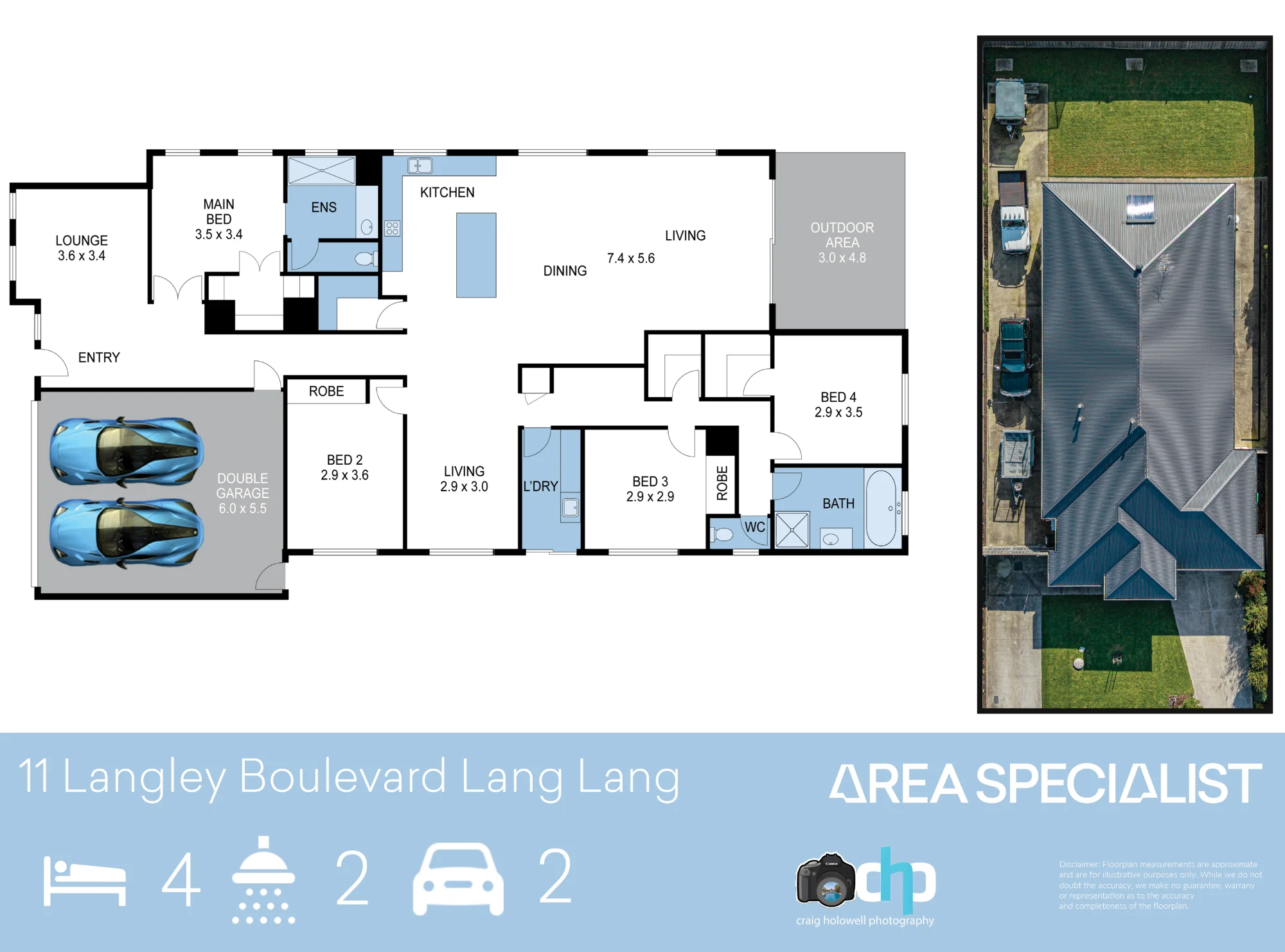 11 Langley Boulevard, Lang Lang, Vic 3984