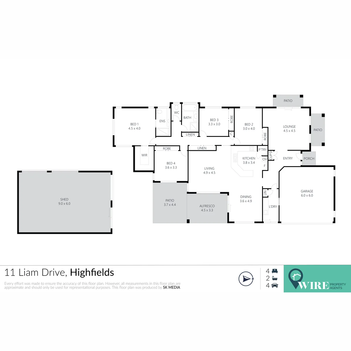11 Liam Drive, Highfields, Qld 4352