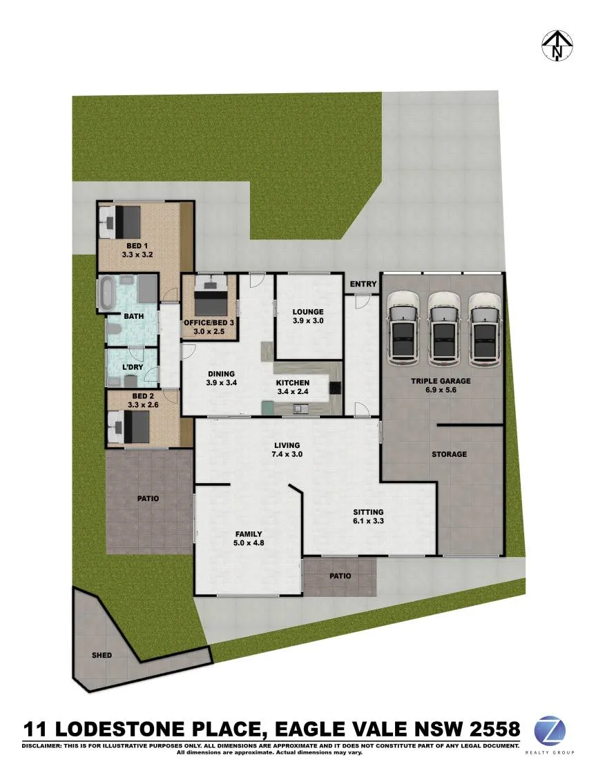 11 Lodestone Place, Eagle Vale, NSW 2558