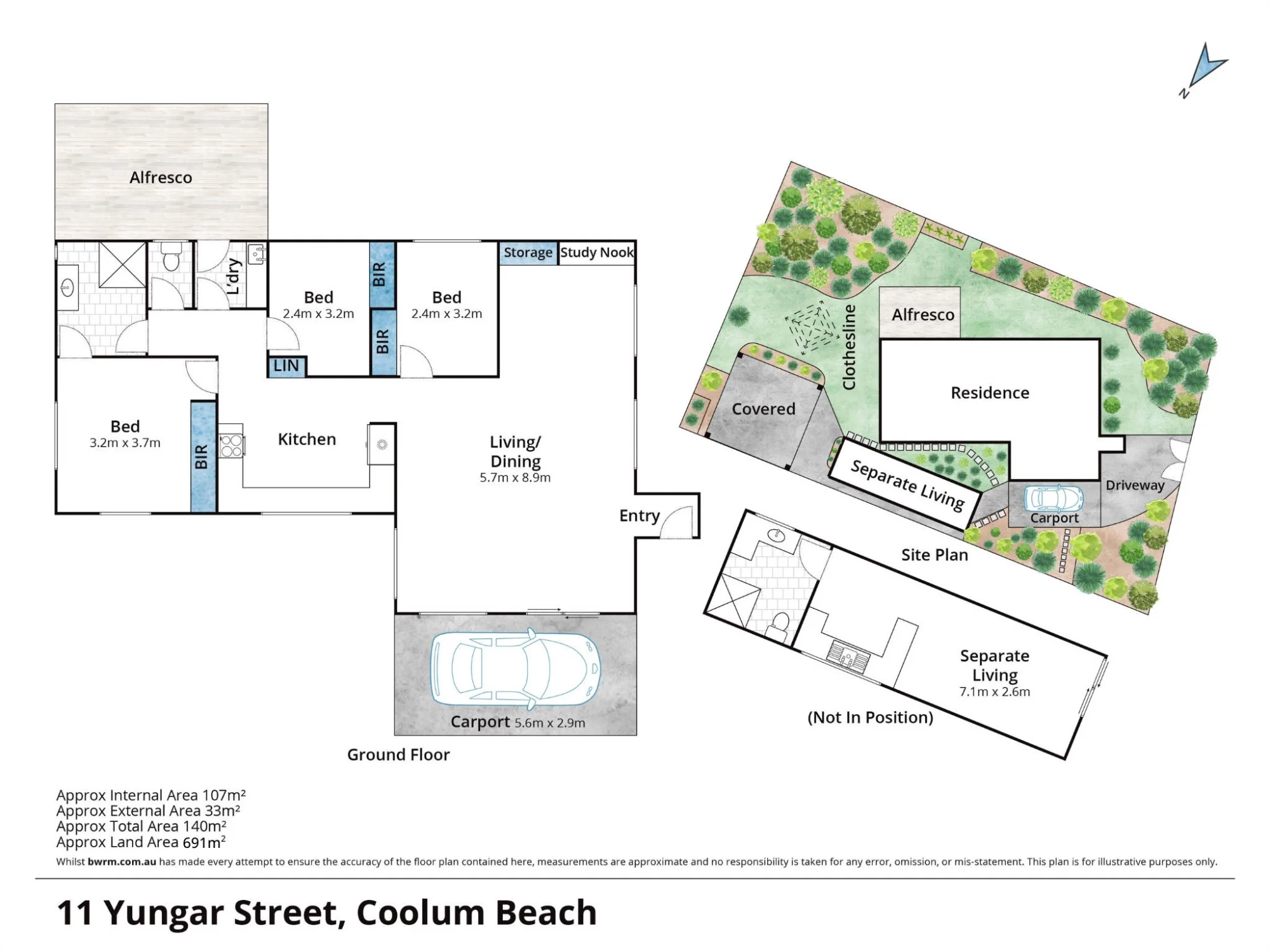 11 Yungar Street, Coolum Beach, Qld 4573
