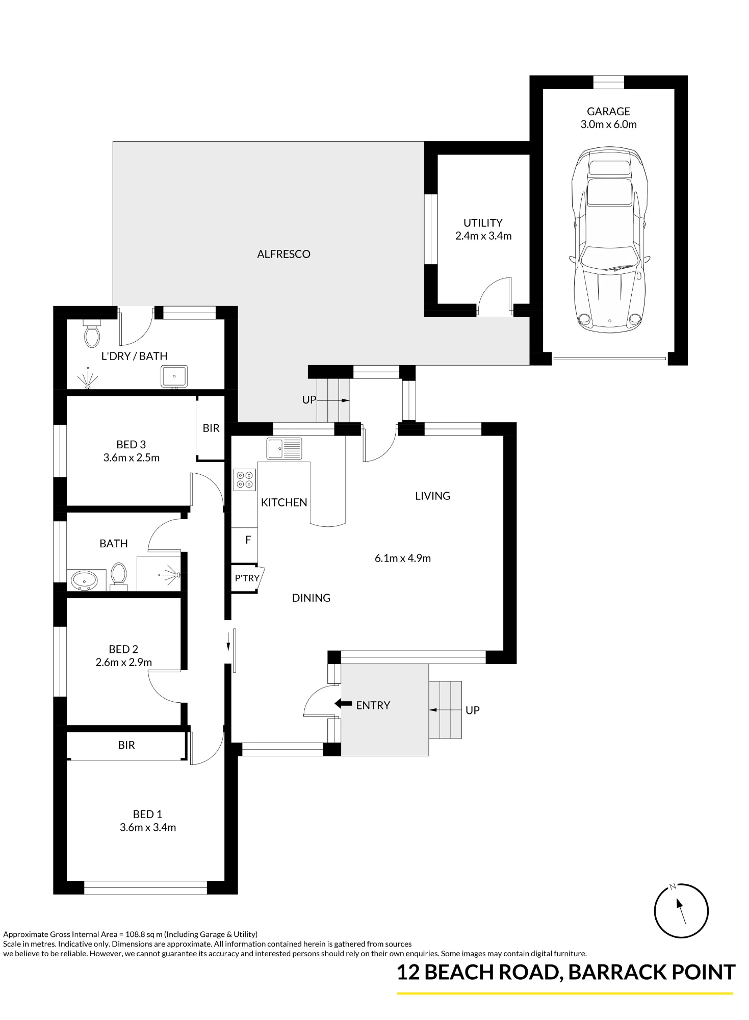 12 Beach Road, Barrack Point NSW 2528