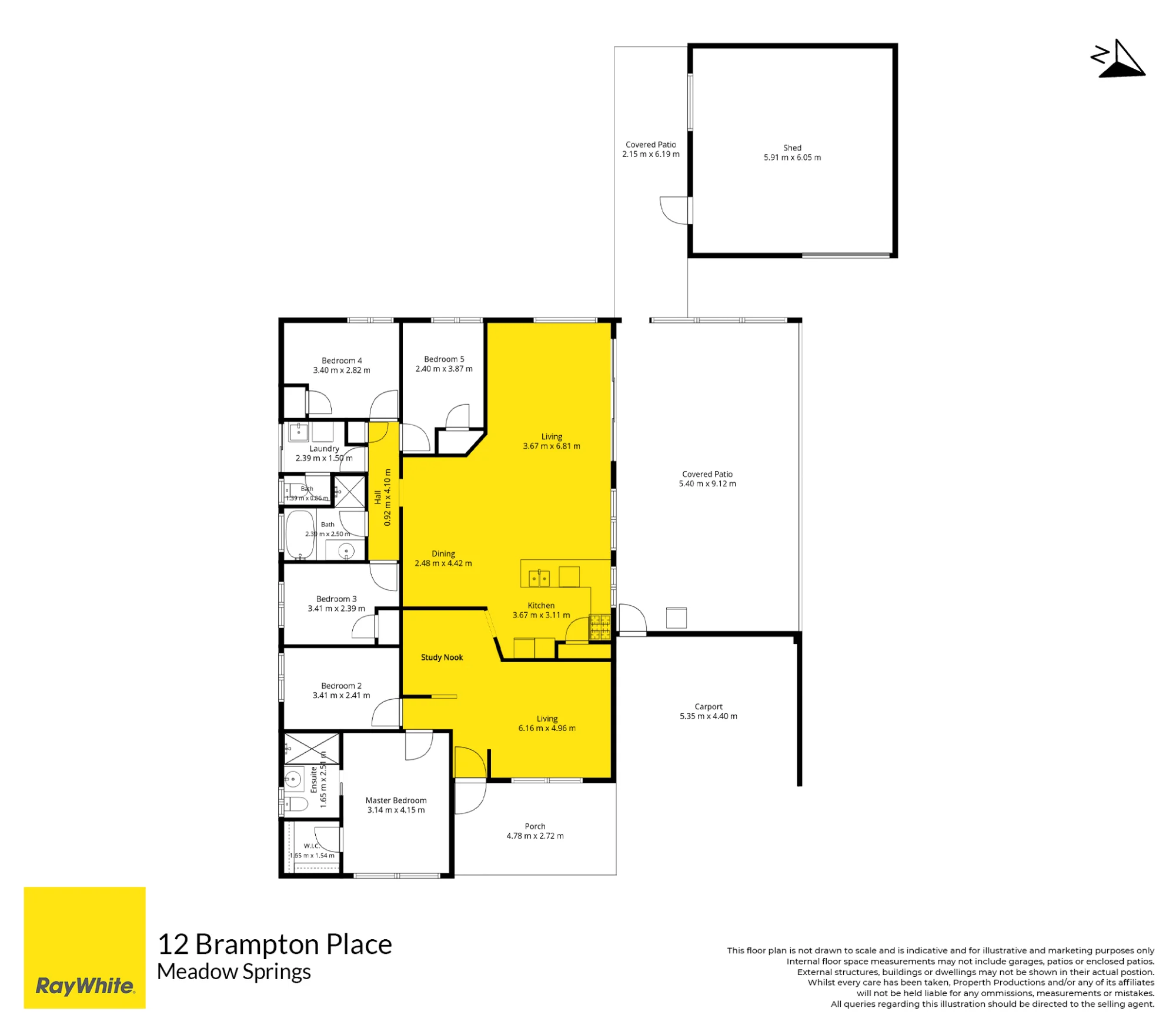 12 Brampton Place, Meadow Springs, WA 6210