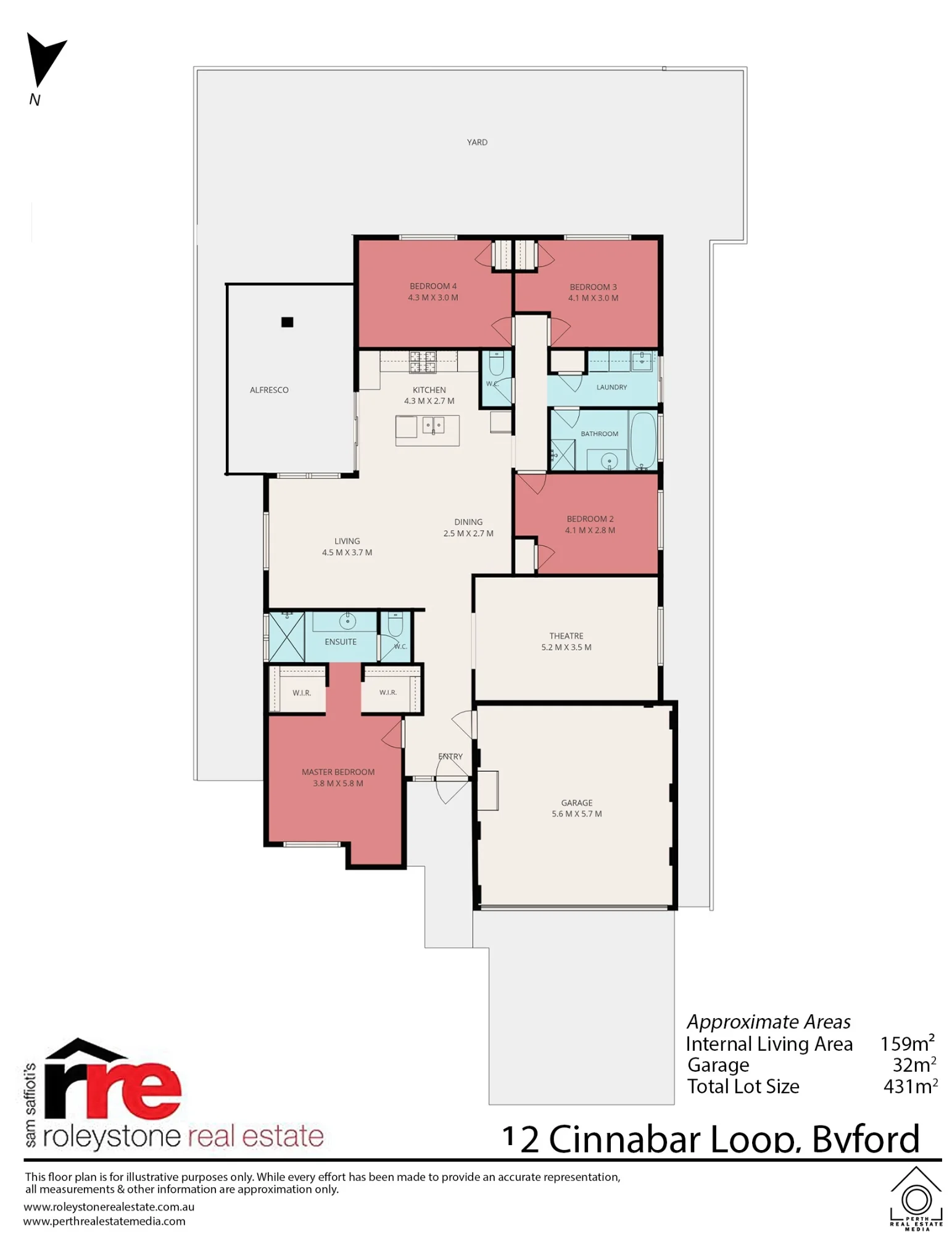 12 Cinnabar Loop, Byford, WA 6122