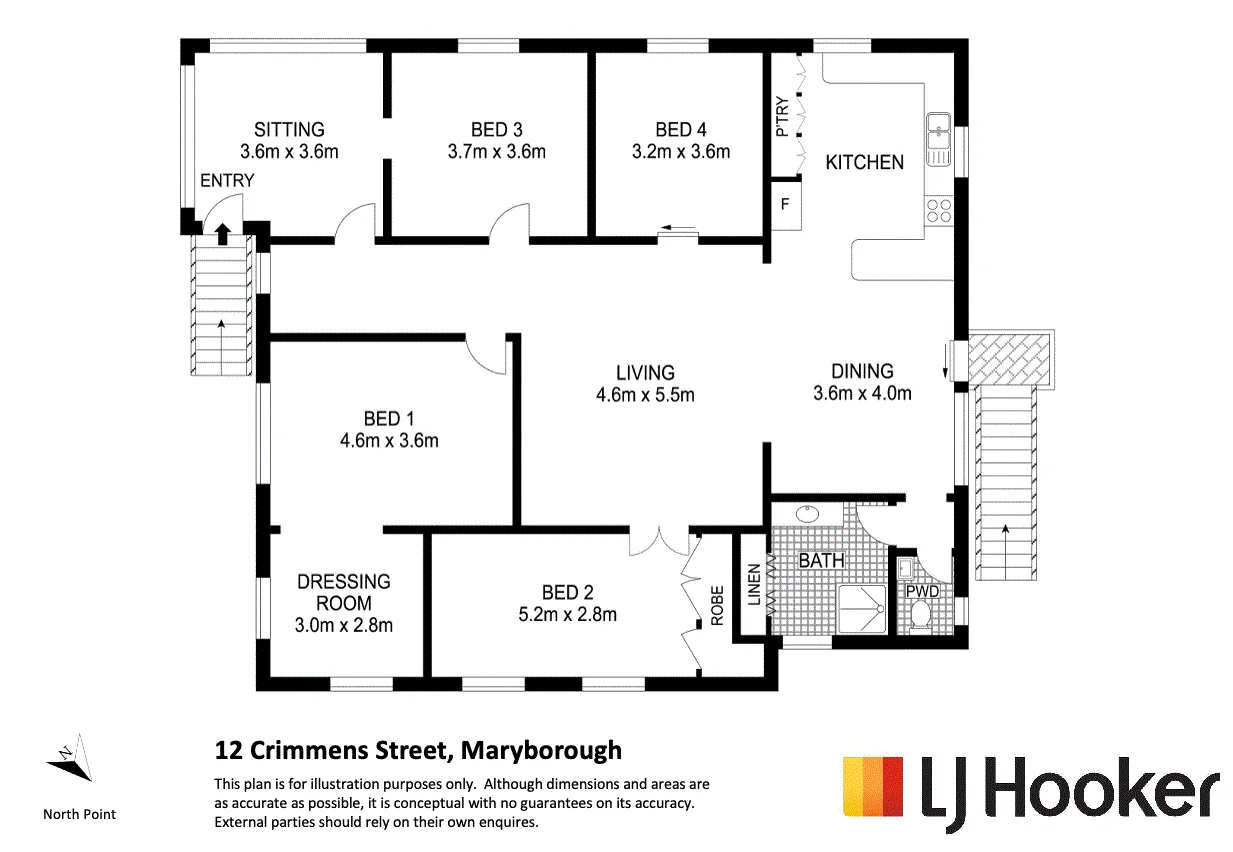 12 Crimmens Street, Maryborough, Qld 4650