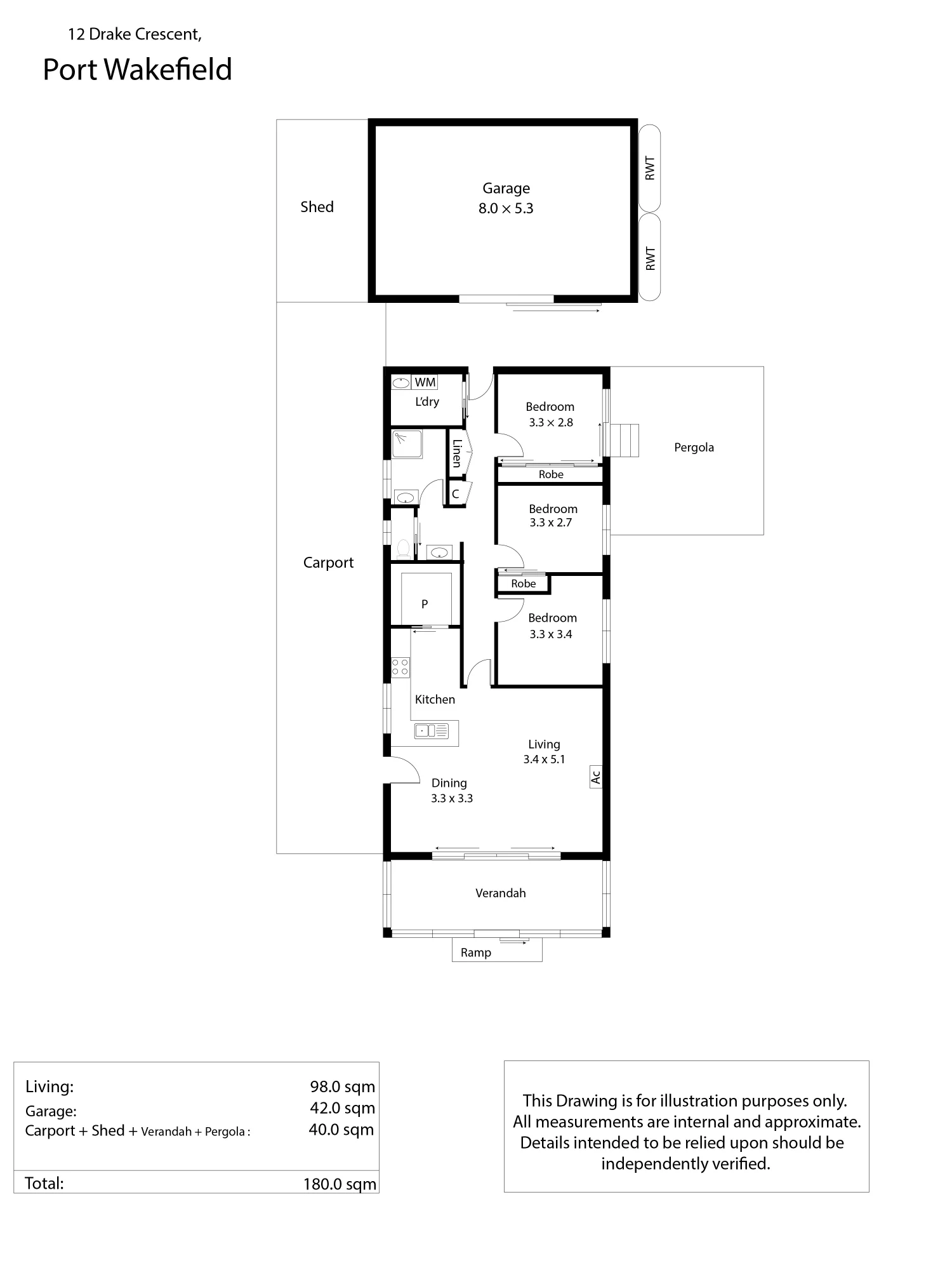 12 Drake Crescent, Port Wakefield, SA 5550