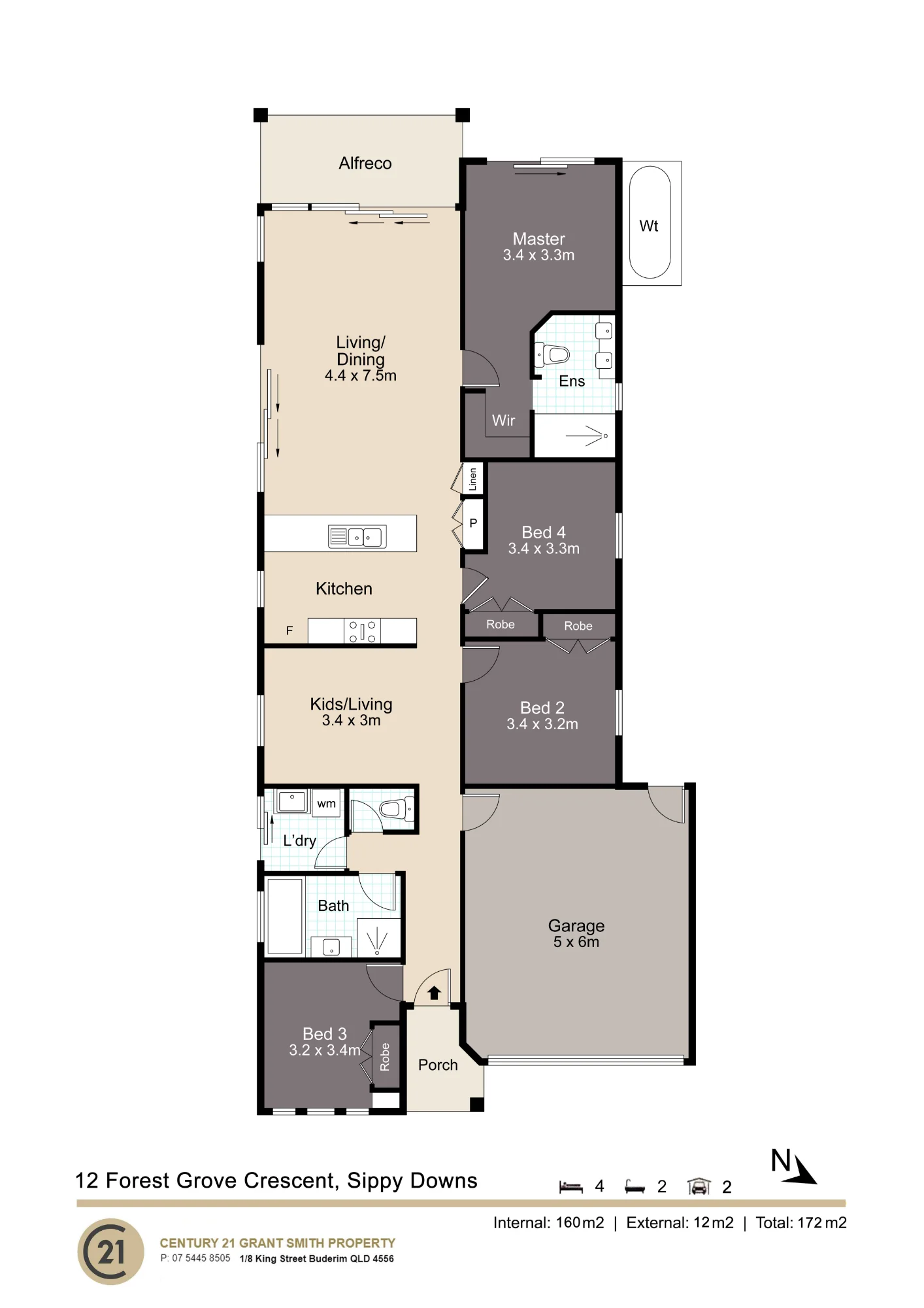12 Forest Grove Crescent, Sippy Downs, Qld 4556