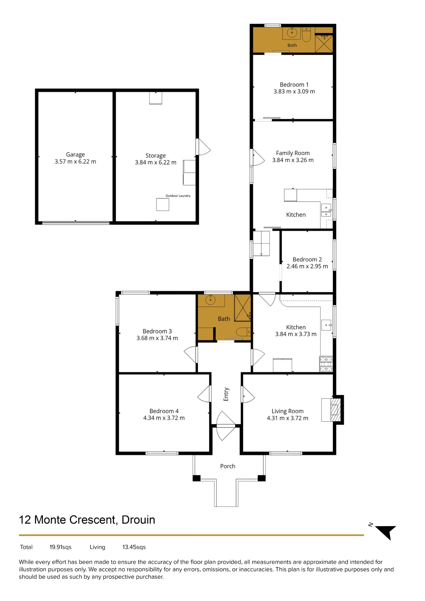 12 Monte Crescent, Moe, Vic 3825
