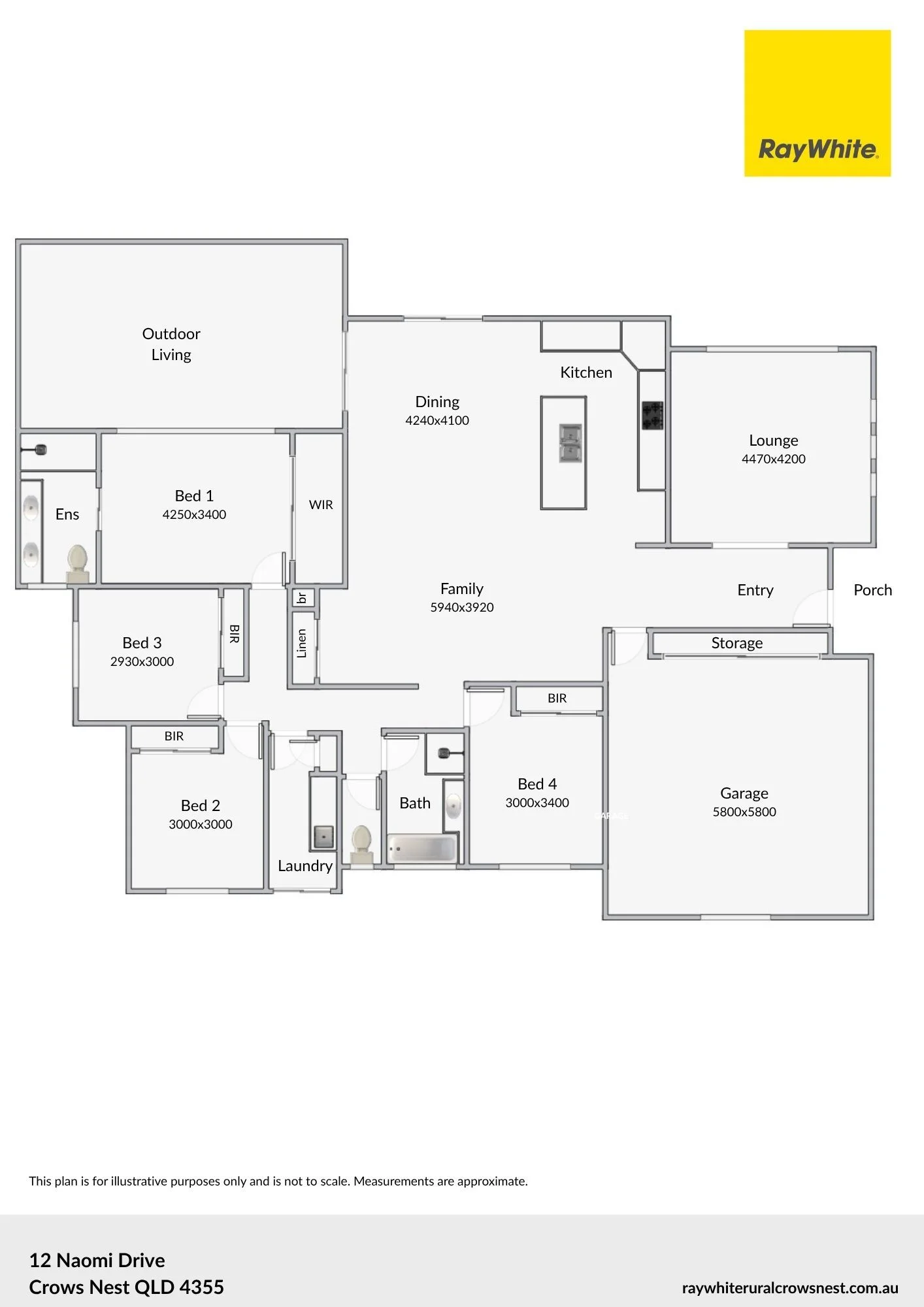 12 Naomi Drive, Crows Nest QLD 4355