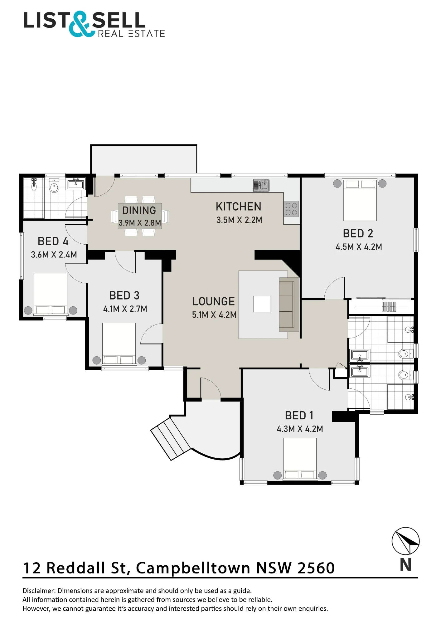 12 Reddall Street, Campbelltown, NSW 2560