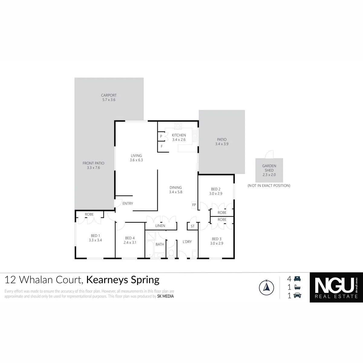 12 Whalan Court, Kearneys Spring, Qld 4350