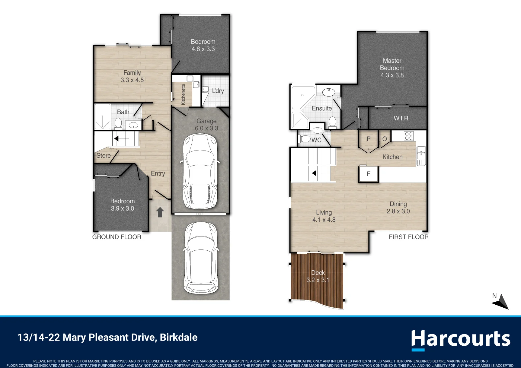13/14-22 Mary Pleasant Drive, Birkdale, Qld 4159