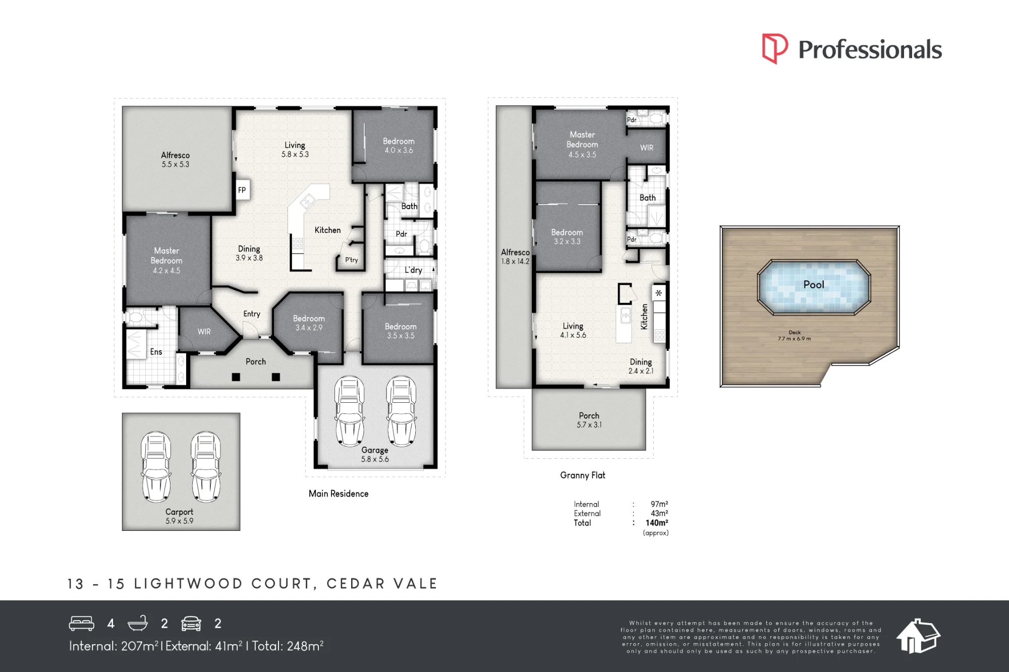 13-15 Lightwood Court, Cedar Vale, Qld 4285