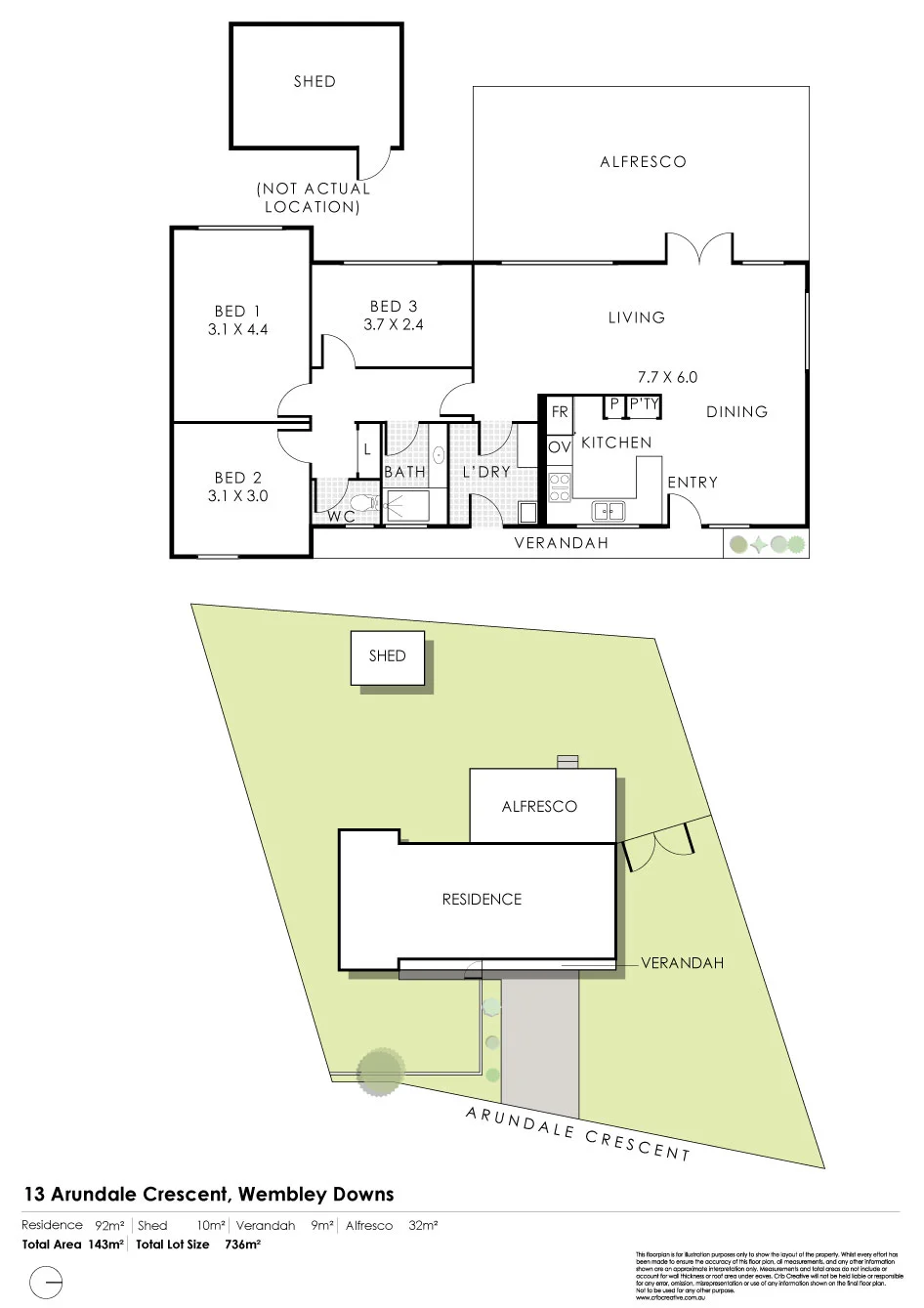 13 Arundale Crescent, Wembley Downs, WA 6019