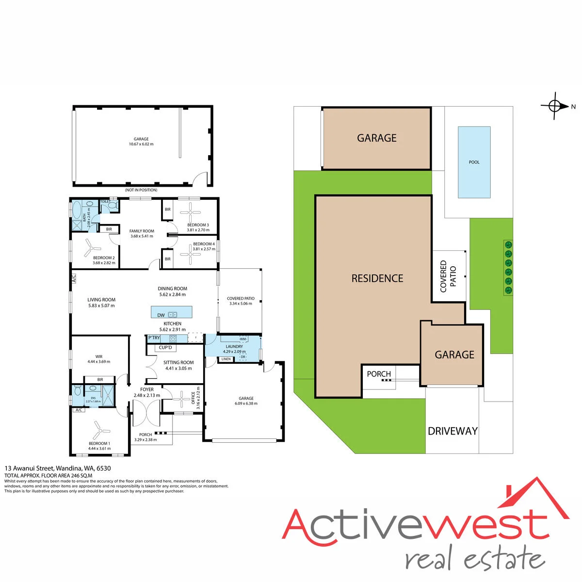 13 Awanui Street, Wandina, WA 6530