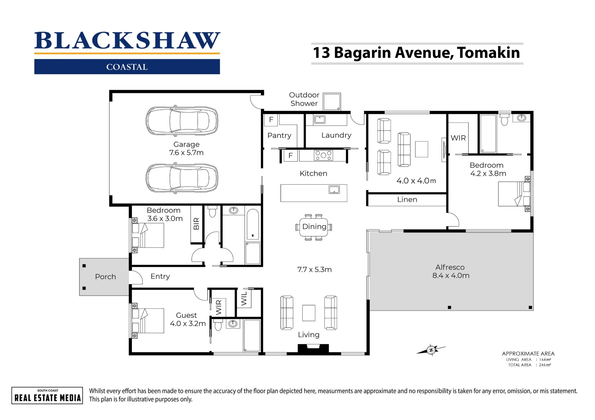 13 Bagarin Avenue, Tomakin, NSW 2537