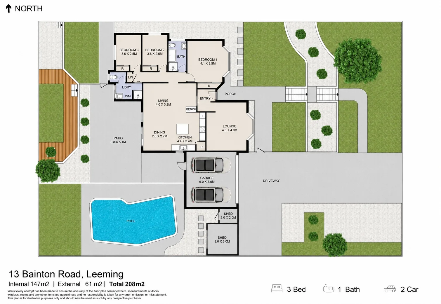 13  Bainton Road, Leeming, WA 6149