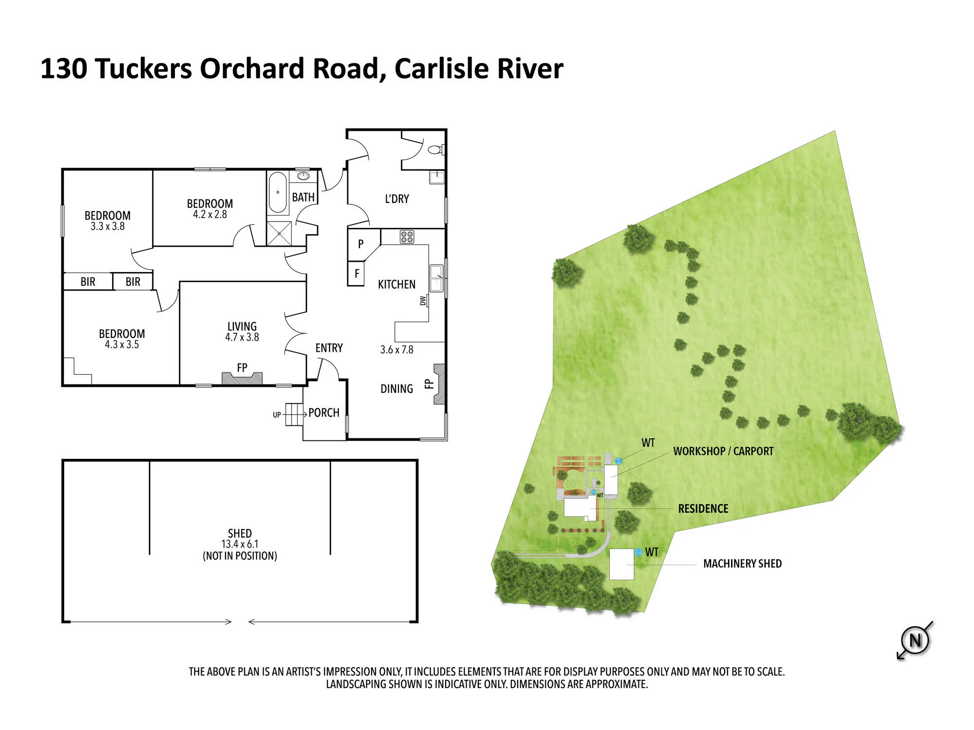 130 Tuckers Orchard Road, Carlisle River, Vic 3239