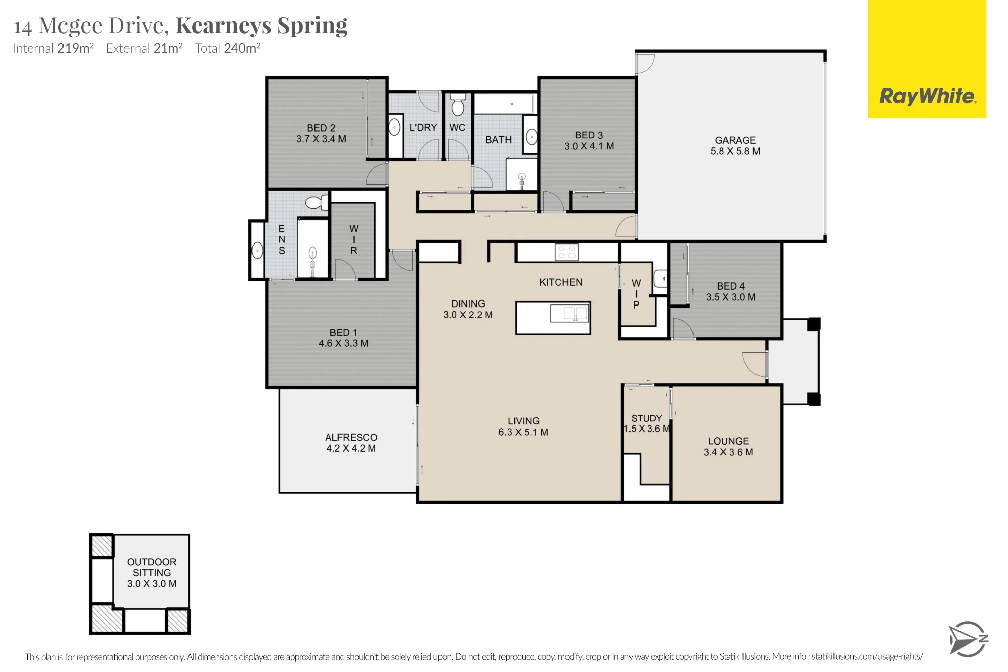 14 Mcgee Drive, Kearneys Spring, Qld 4350