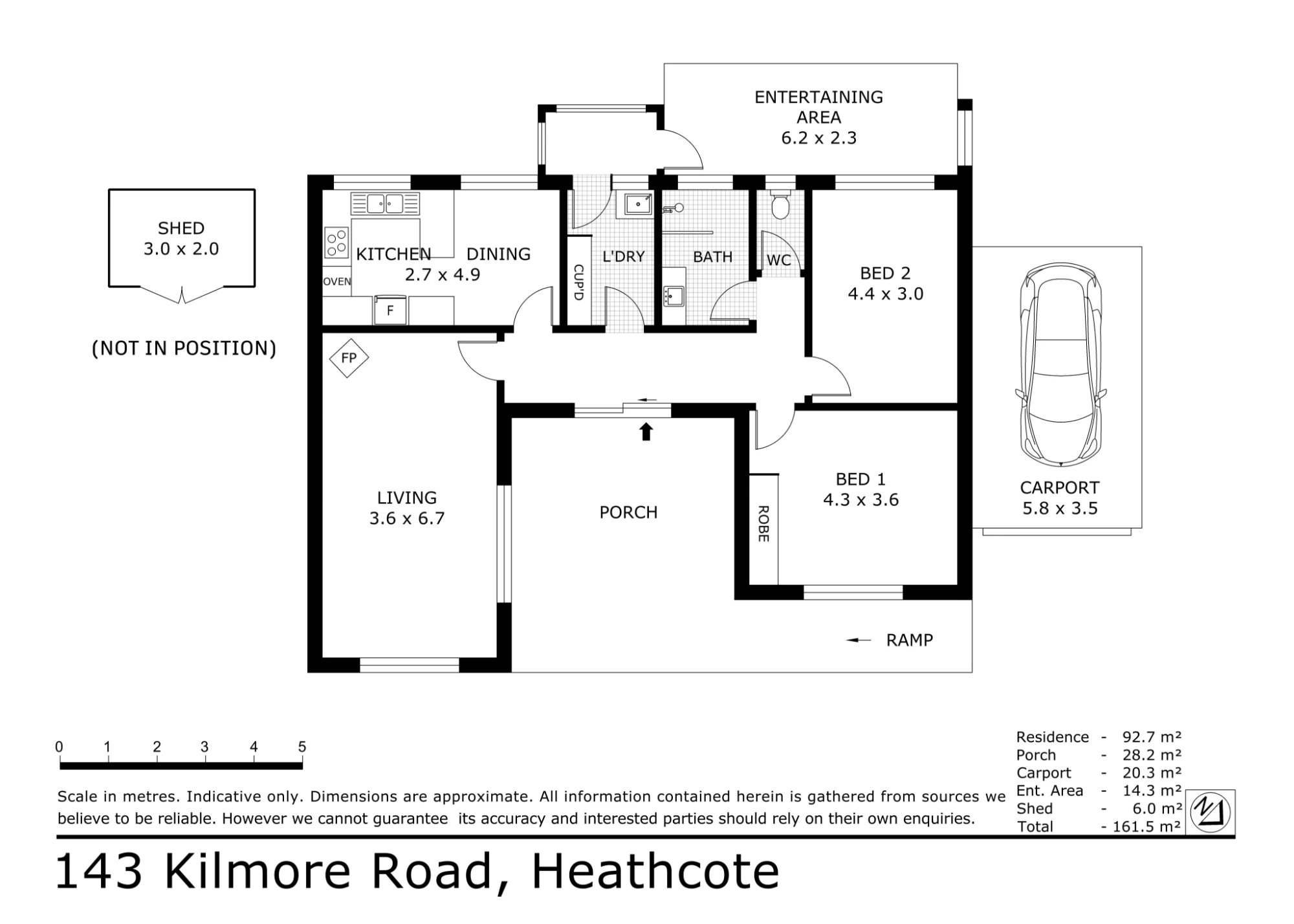 143 Kilmore Road, Heathcote, Vic 3523