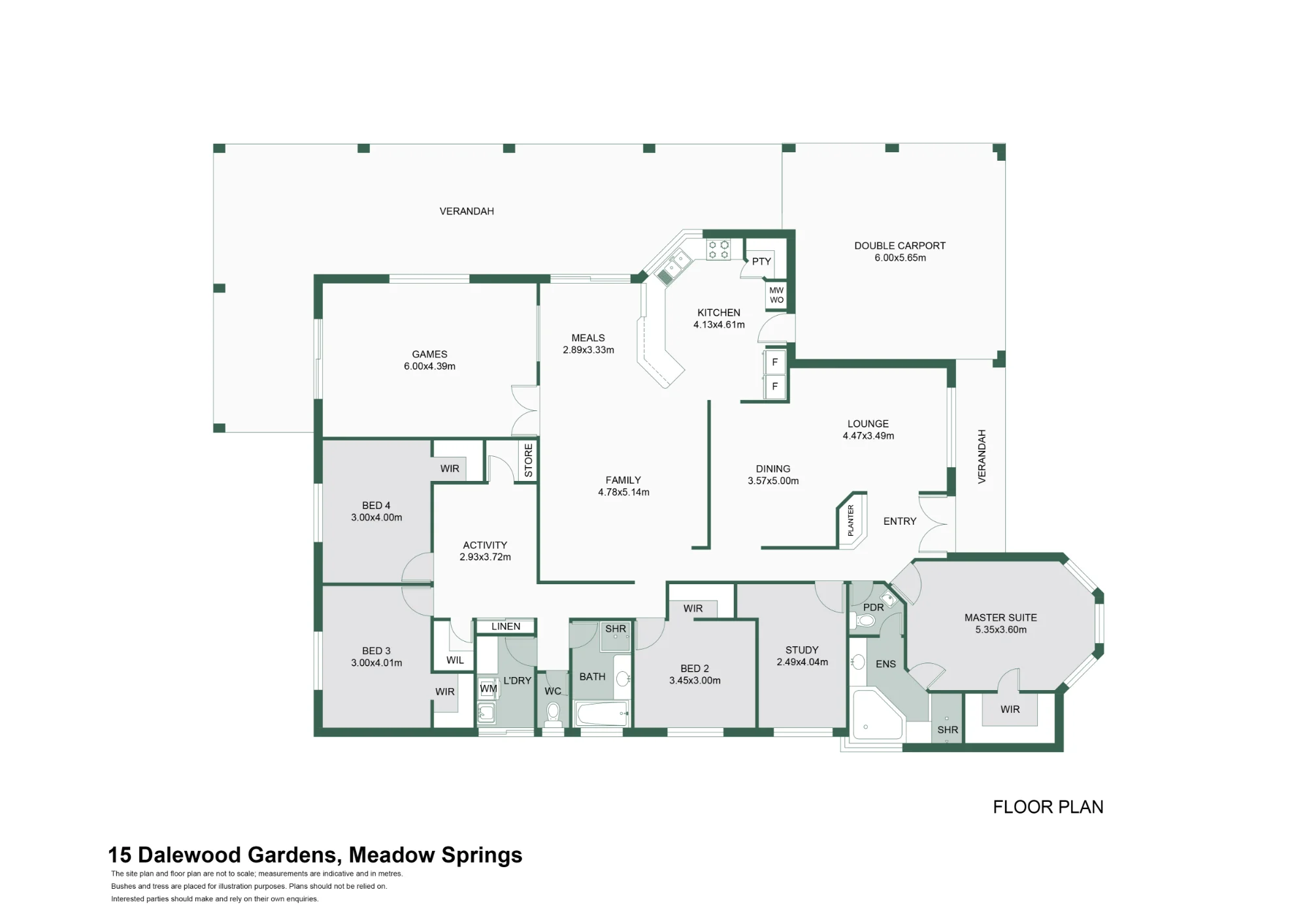 15 Dalewood Gardens, Meadow Springs, WA 6210