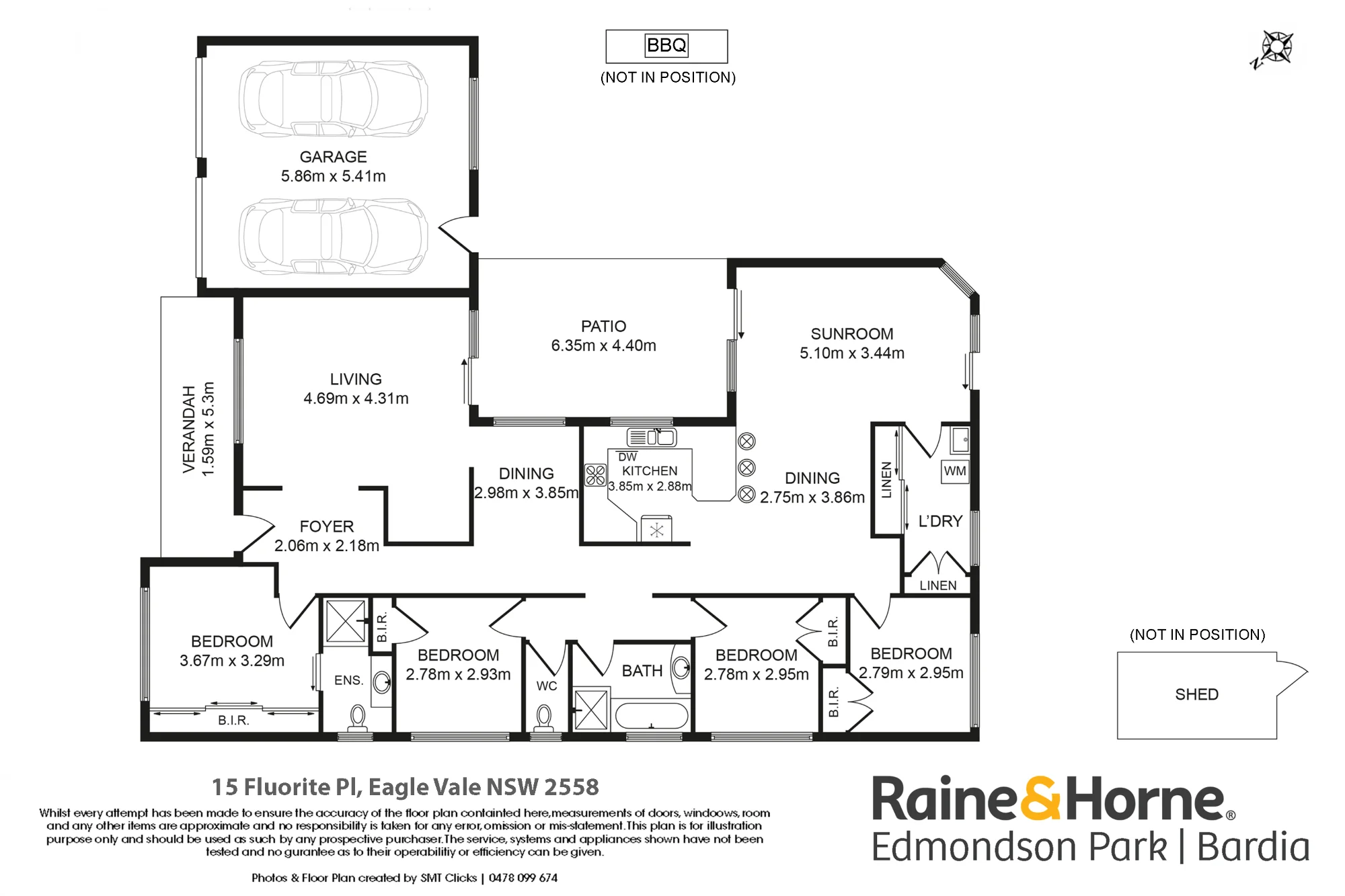15 Fluorite Place, Eagle Vale, NSW 2558
