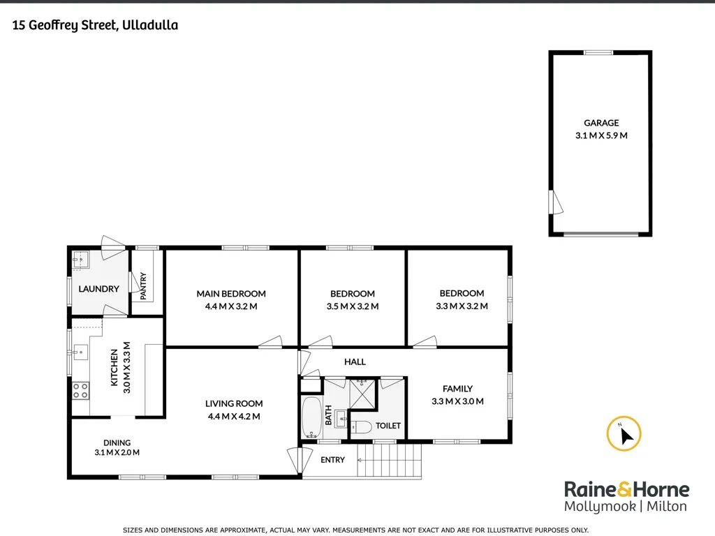 15 Geoffrey Street, Ulladulla, NSW 2539