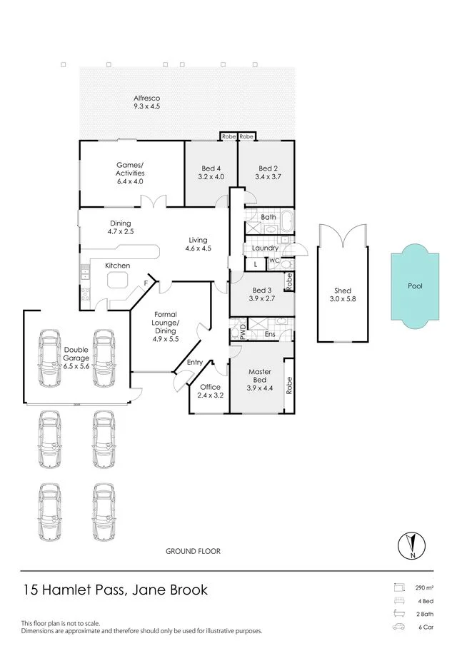 15 Hamlet Pass, Jane Brook, WA 6056