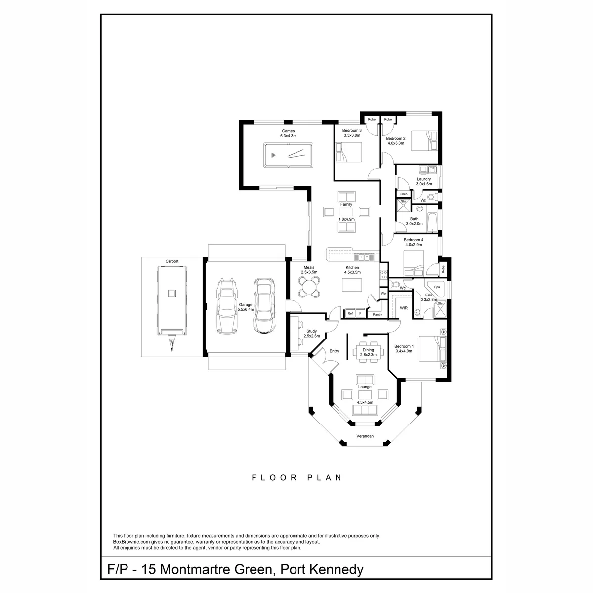 15 Montmartre Green, Port Kennedy, WA 6172