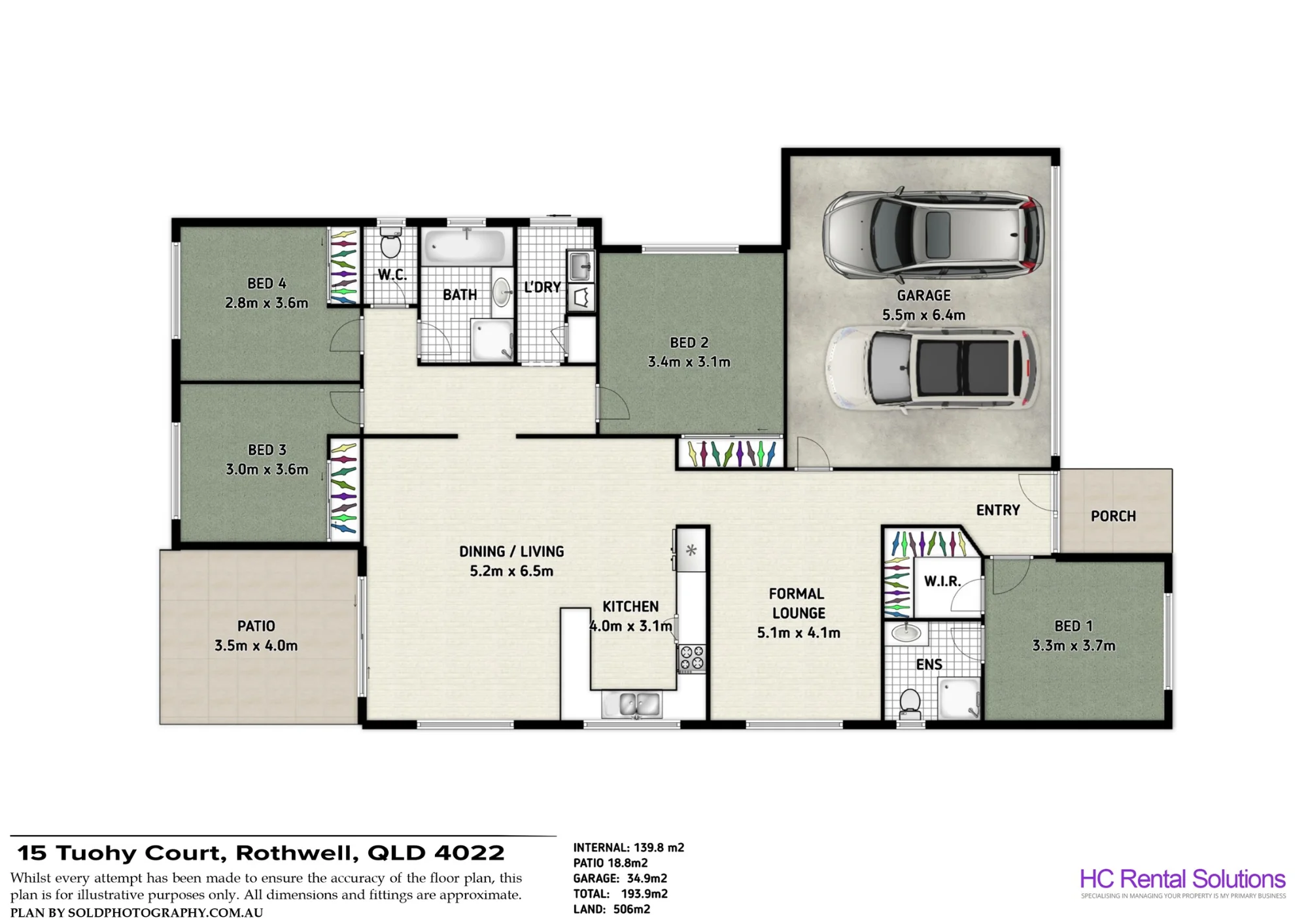 15 Tuohy Ct, Rothwell, Qld 4022