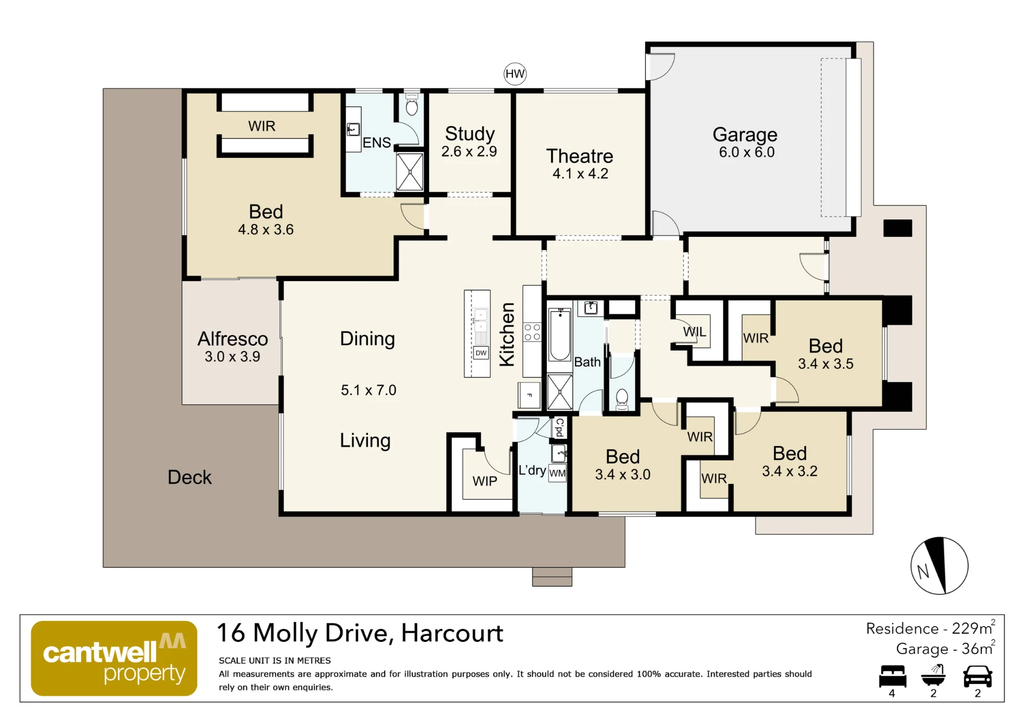 16  Molly Drive, Harcourt, Vic 3453