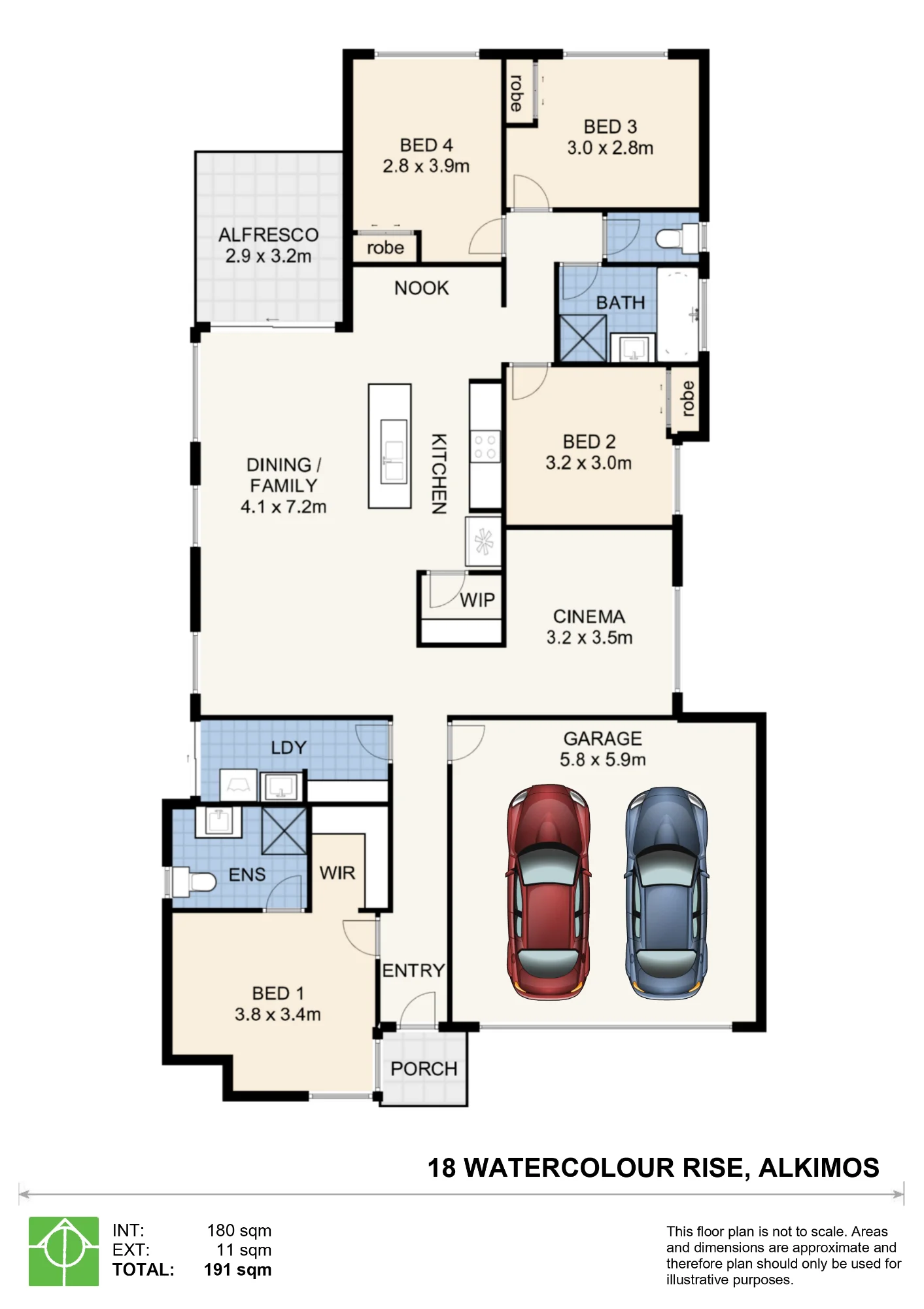 18 Watercolour Rise, Alkimos, WA 6038