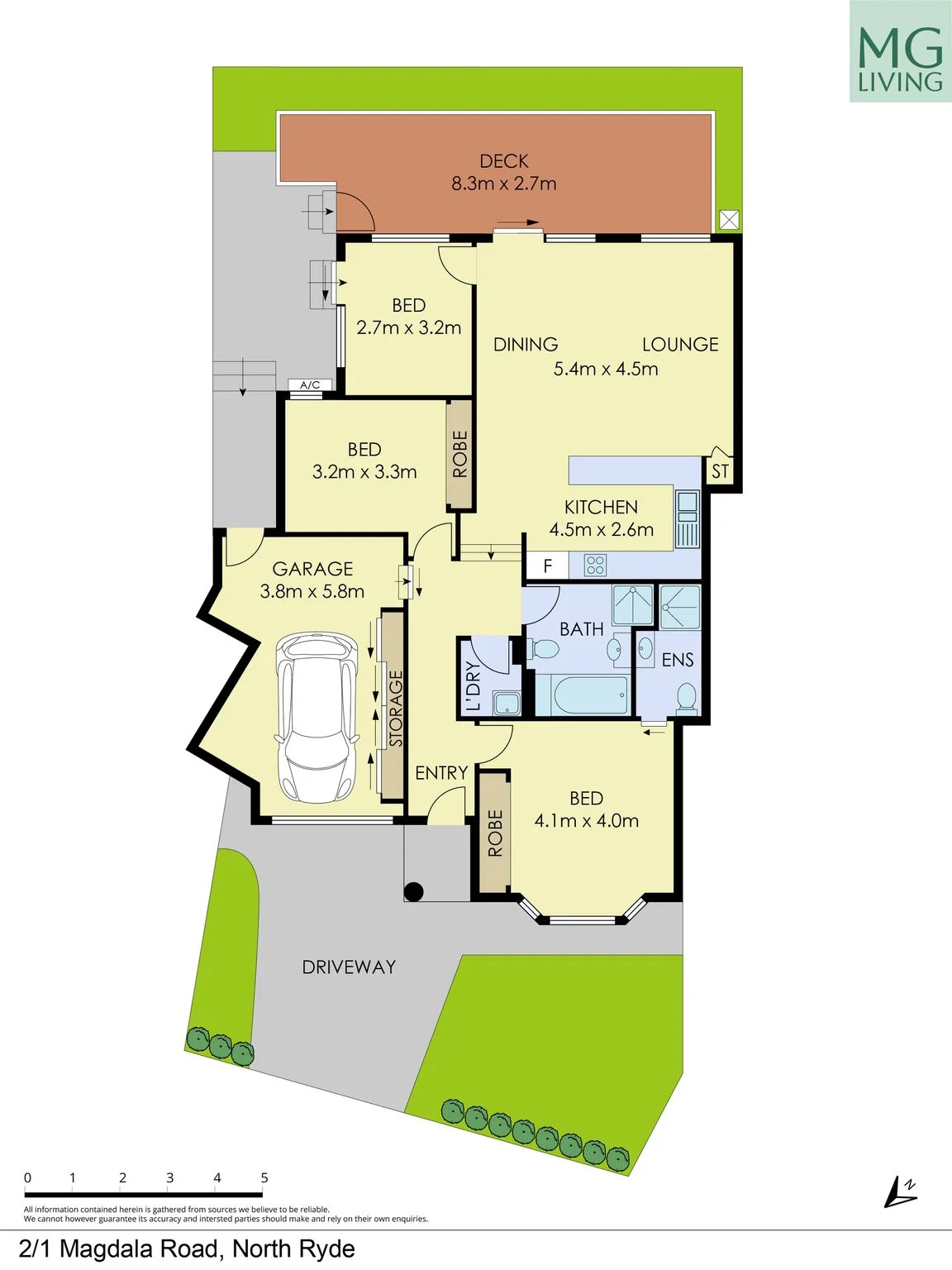 2/1 Magdala Road, North Ryde, NSW 2113
