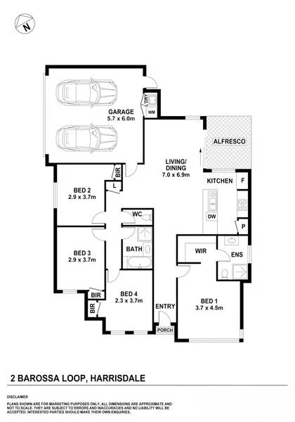 2 Barossa Loop, Harrisdale, WA 6112