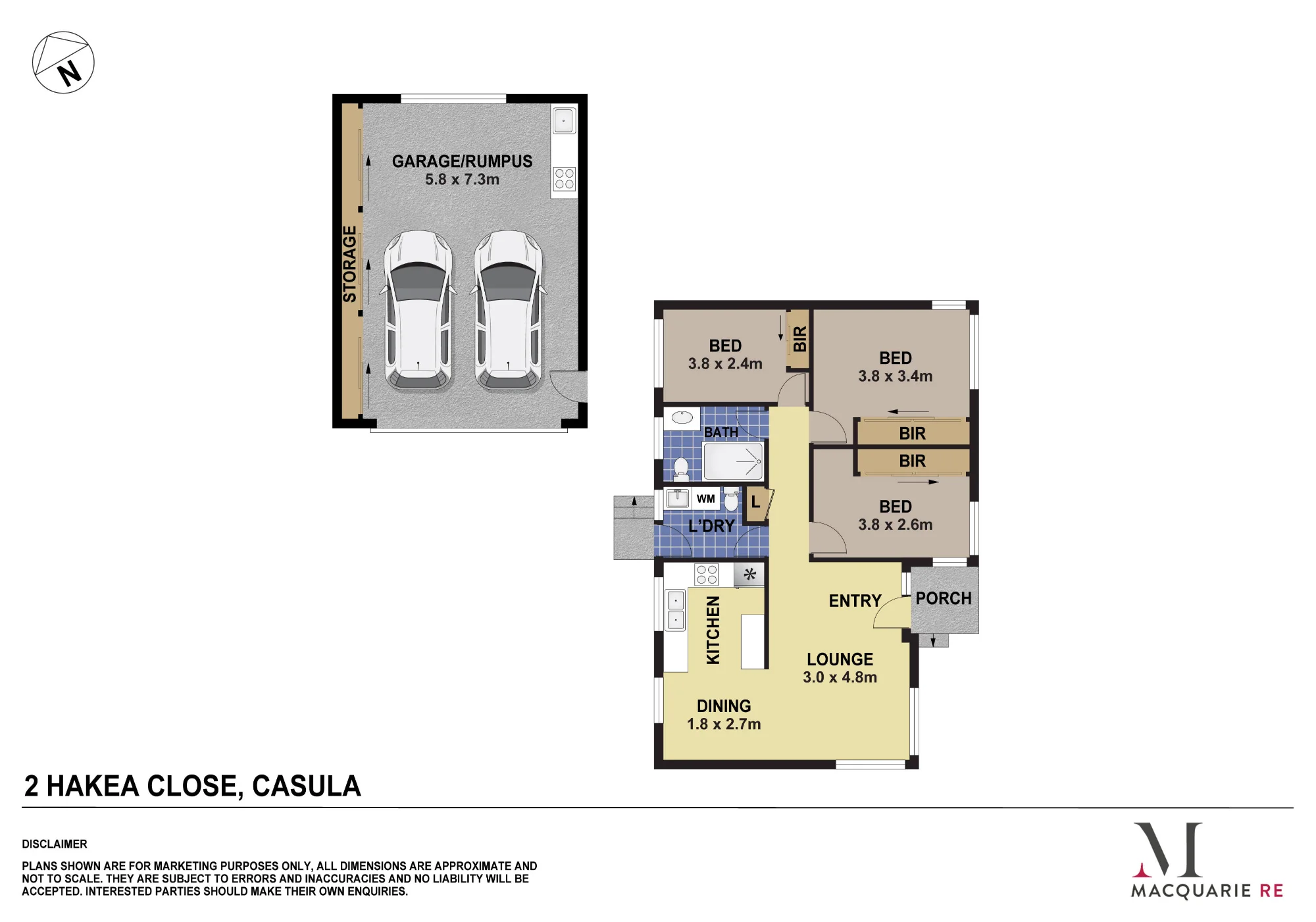2 Hakea Close, Casula, NSW 2170