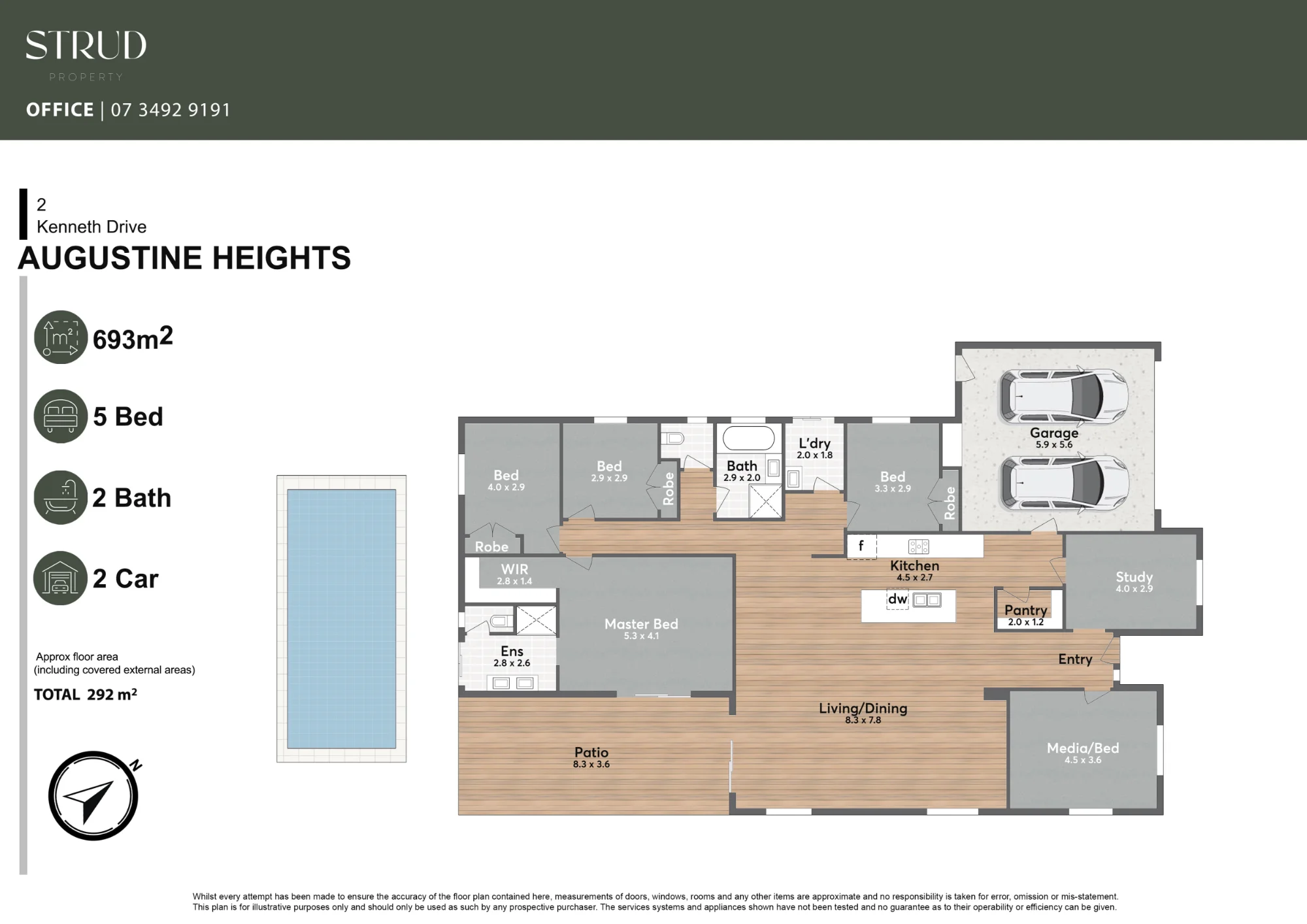 2 Kenneth Drive, Augustine Heights, Qld 4300