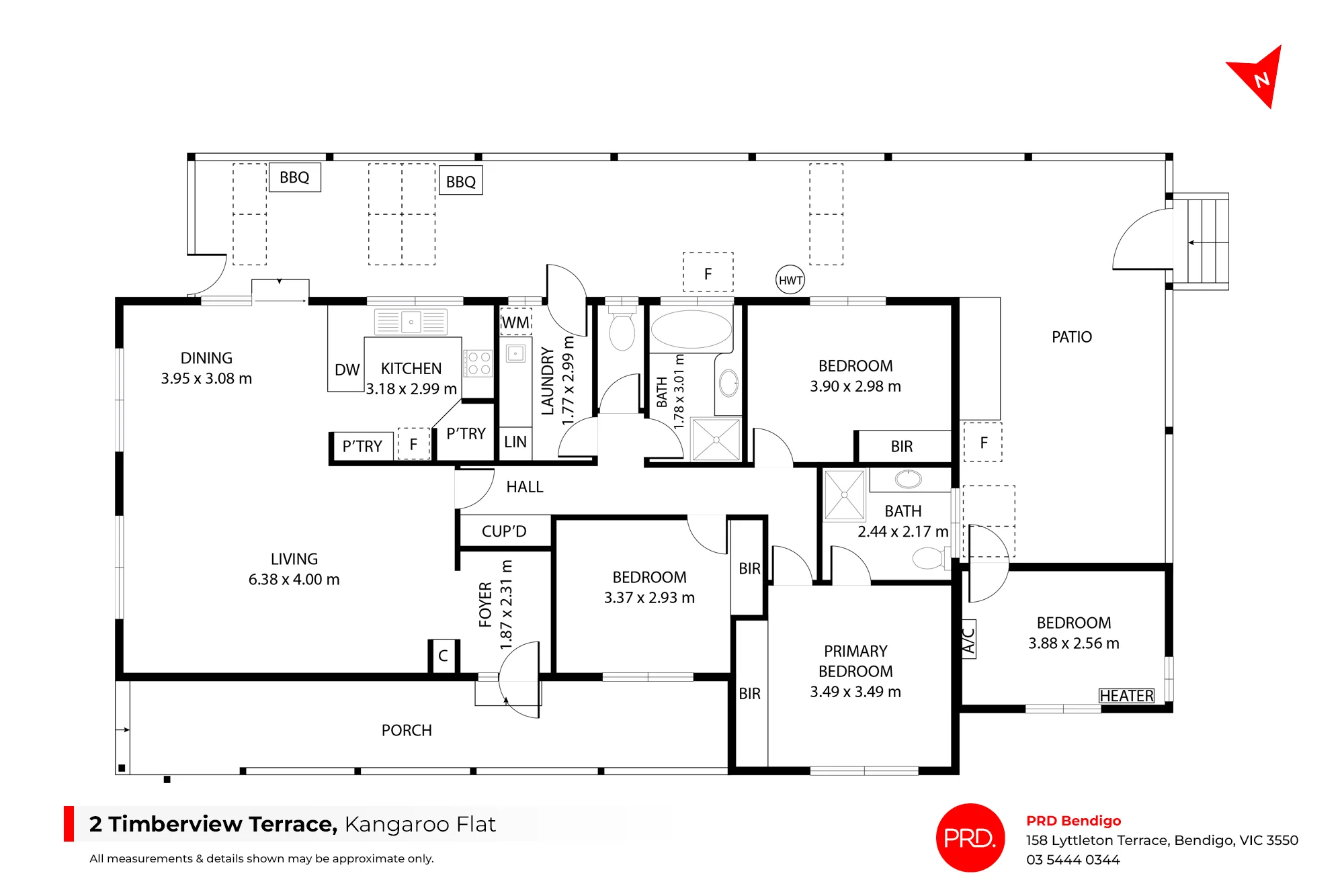 2 Timberview Terrace, Kangaroo Flat, Vic 3555