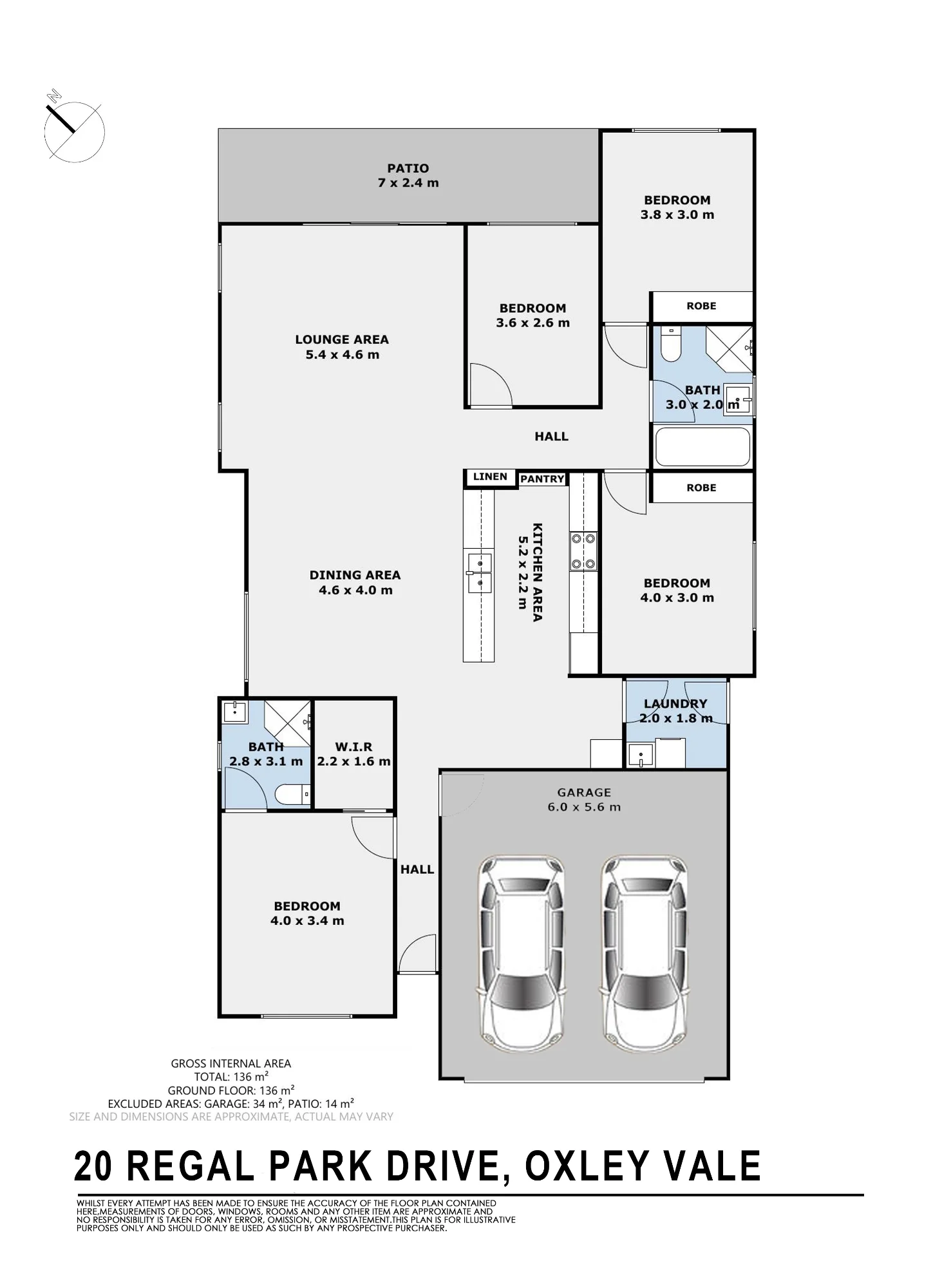 20 Regal Park Drive, Oxley Vale, NSW 2340
